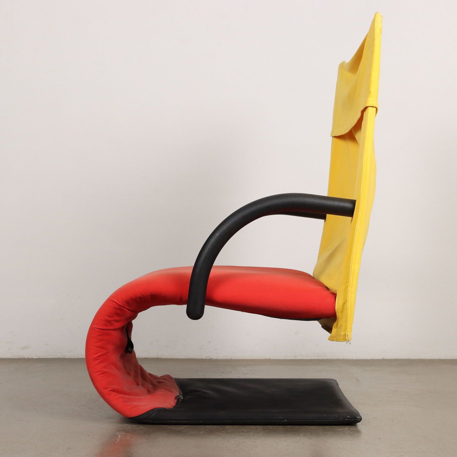 Vintage fauteuil uit de jaren 1980, Ligne Roset, Zen-ontwerp, Claude Brisson photo Meubels