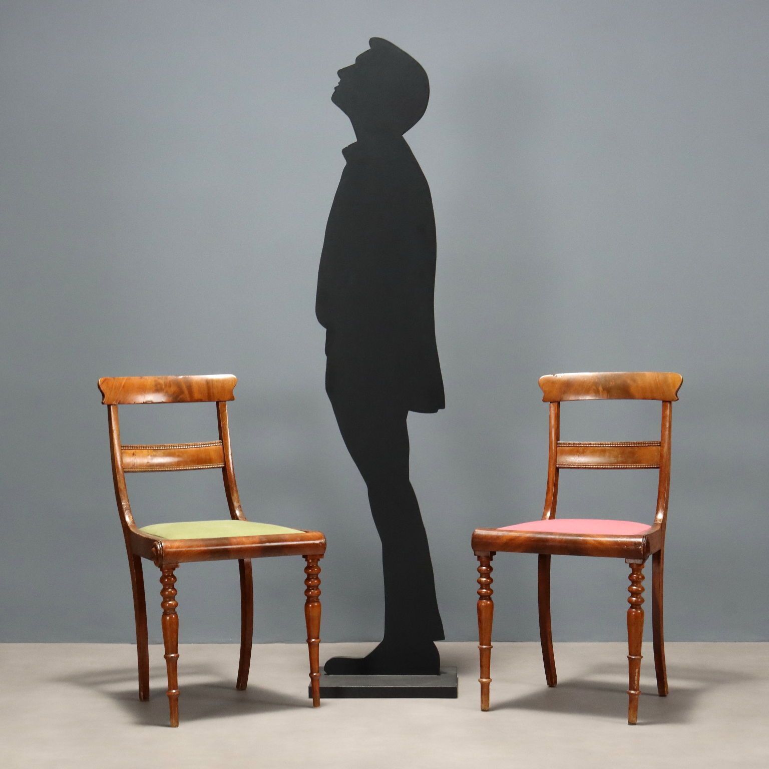 Chaises d'époque en hêtre et acajou, France, XIXe siècle photo furniture