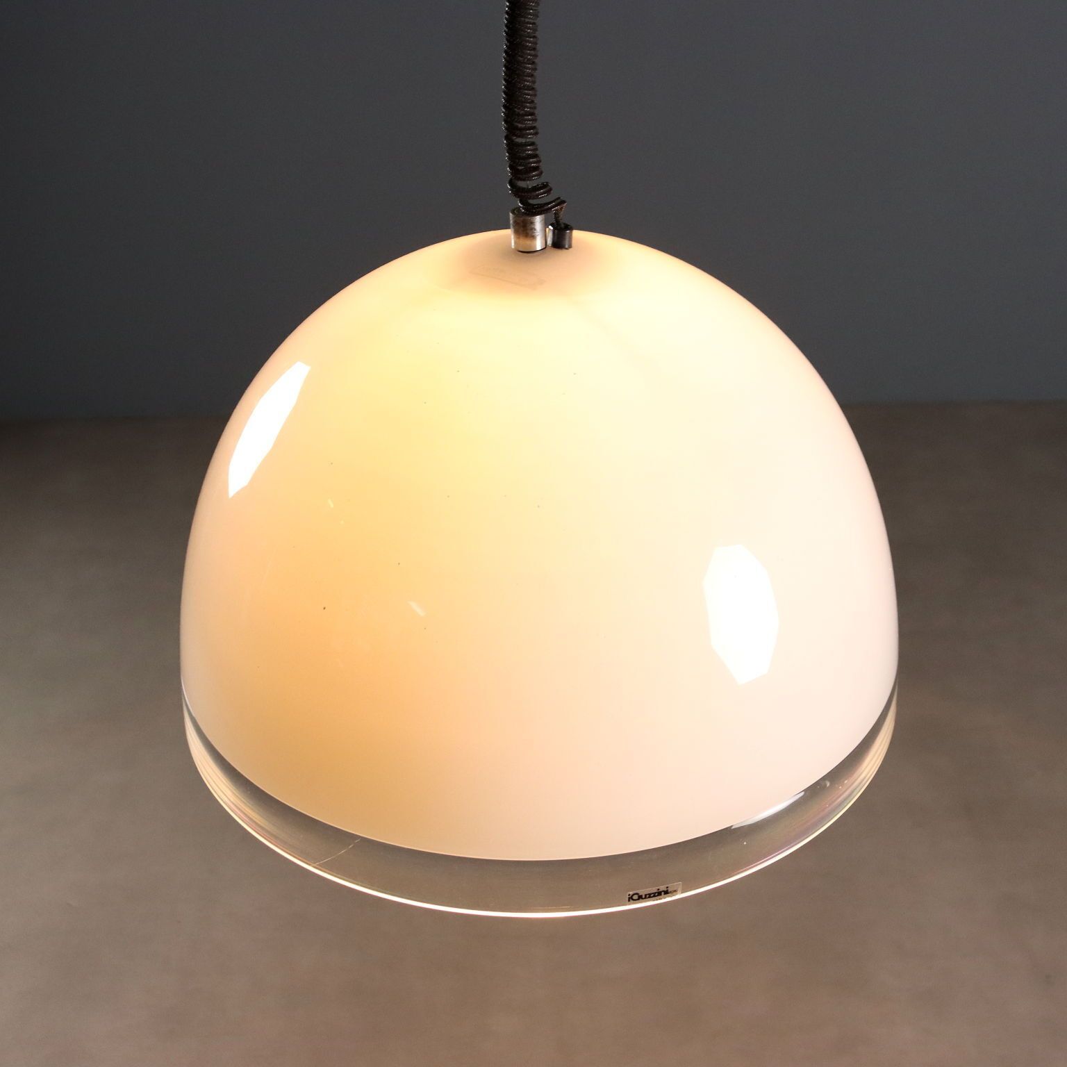 Lustre Iguzzini Baobab en méthacrylate, vintage, Italie, années 1970 photo for sale