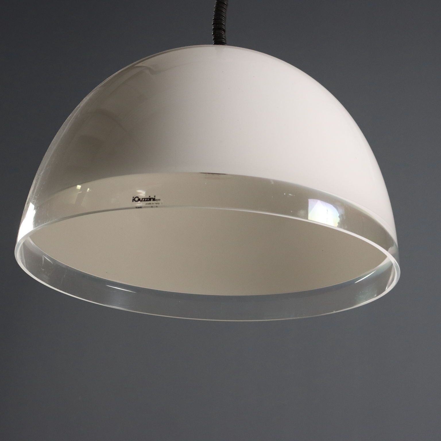 Iguzzini Baobab Hanglamp Kunststof Vintage Design Italië jaren 1970 photo Verlichting