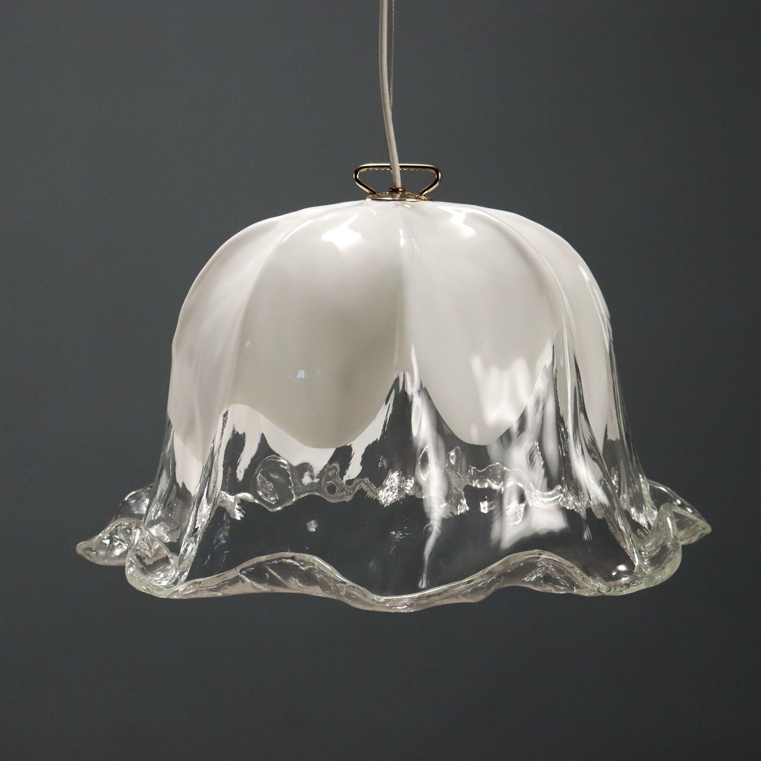Vintage plafondlamp La Murrina Murano-glas Italiaans design jaren 1980 photo vintage