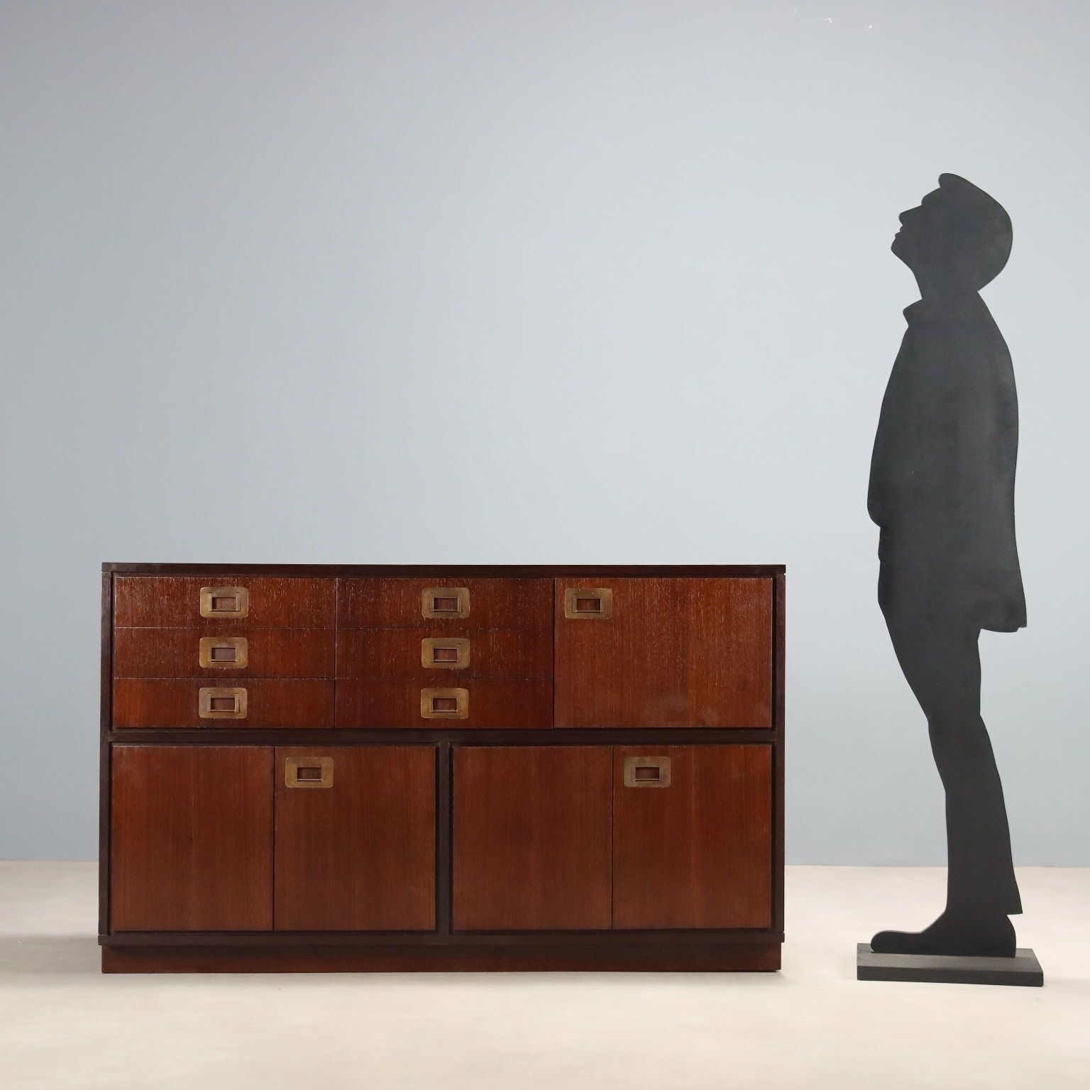 Vintage Cupboard Brugnoli Design Ico Parisi Italy 1960s photo for sale