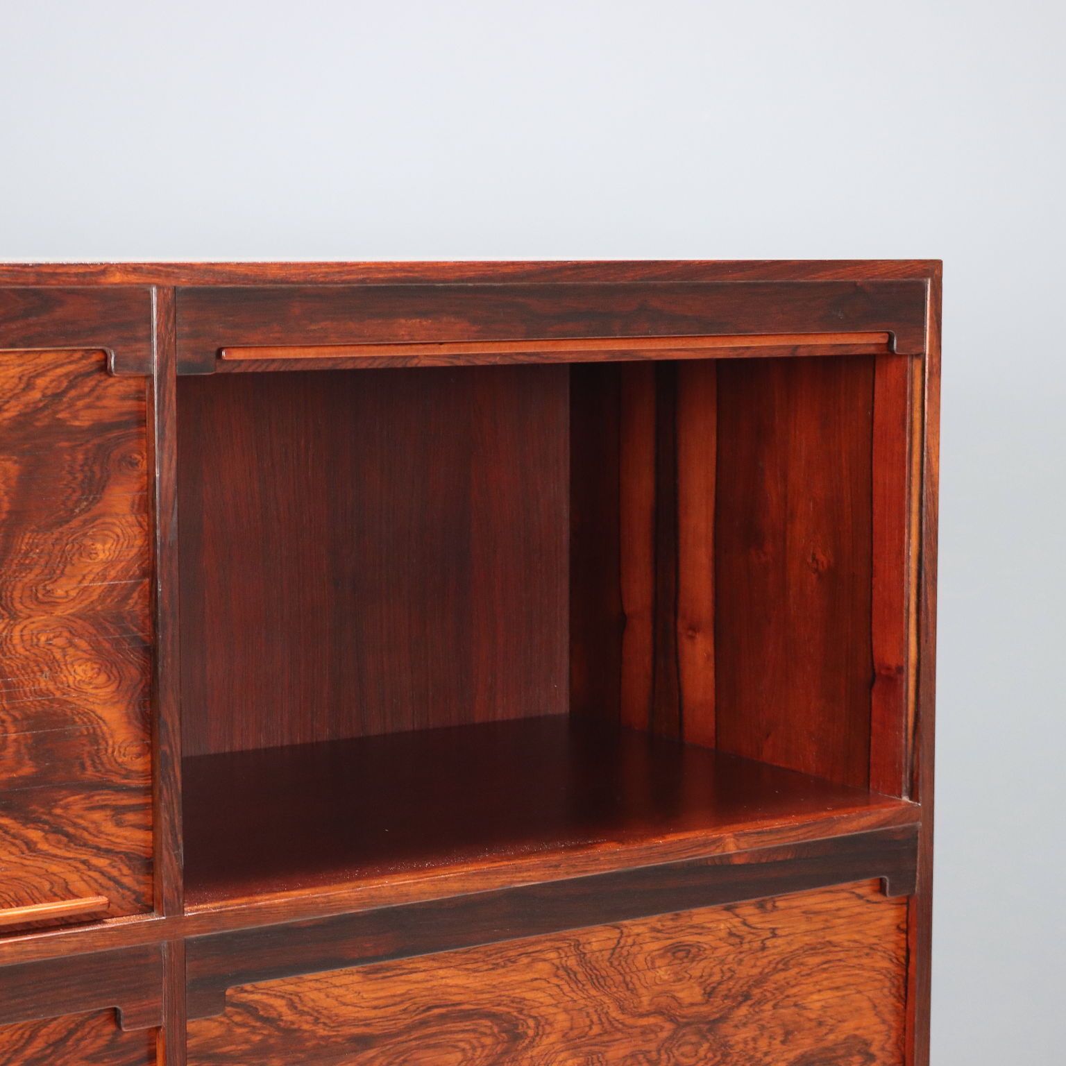 Vintage Highboard Bernini 504 Design Gianfranco Frattini 1960s photo vintage