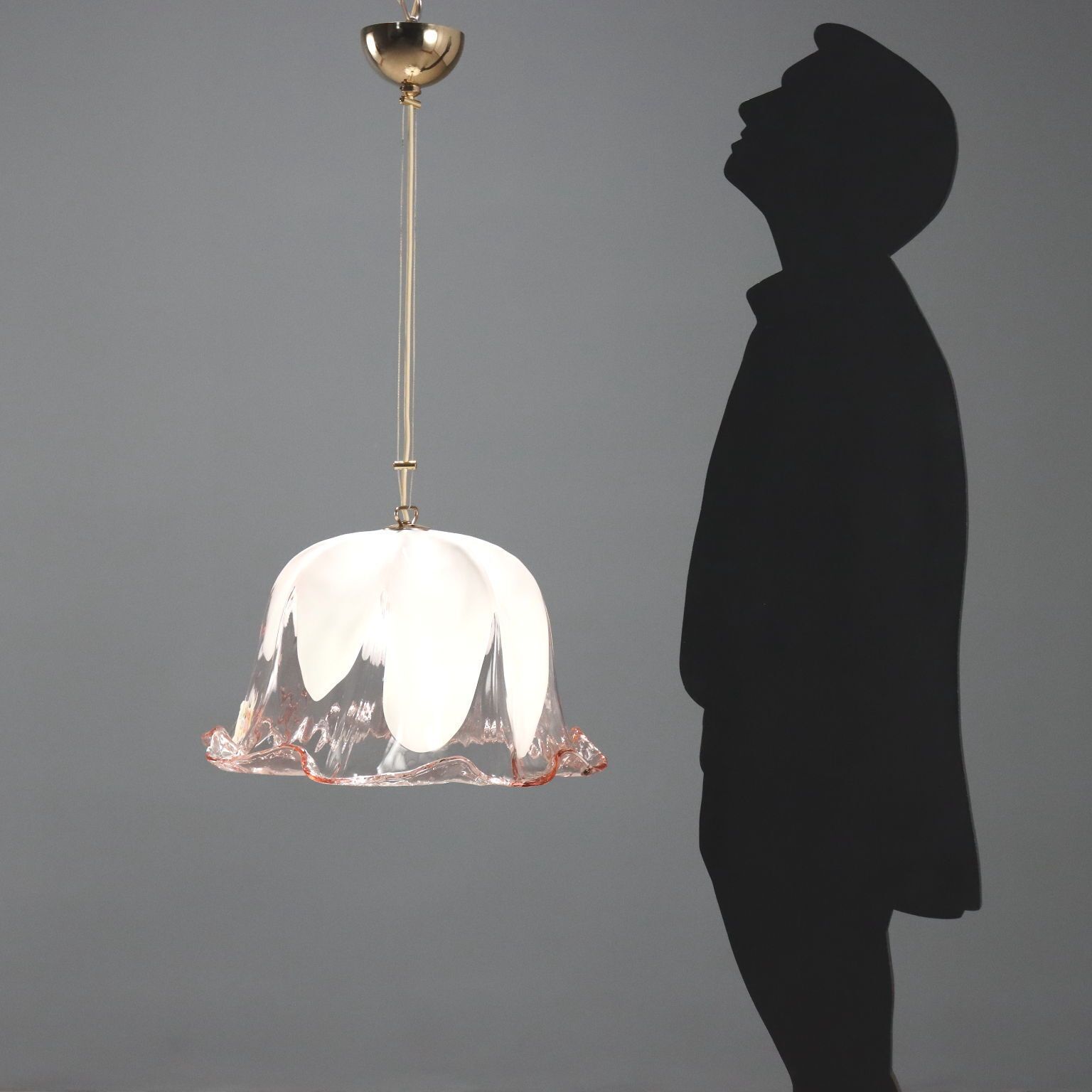 Vintage Ceiling Lamp La Murrina Murano Glass Design Italy 1980s photo furniture
