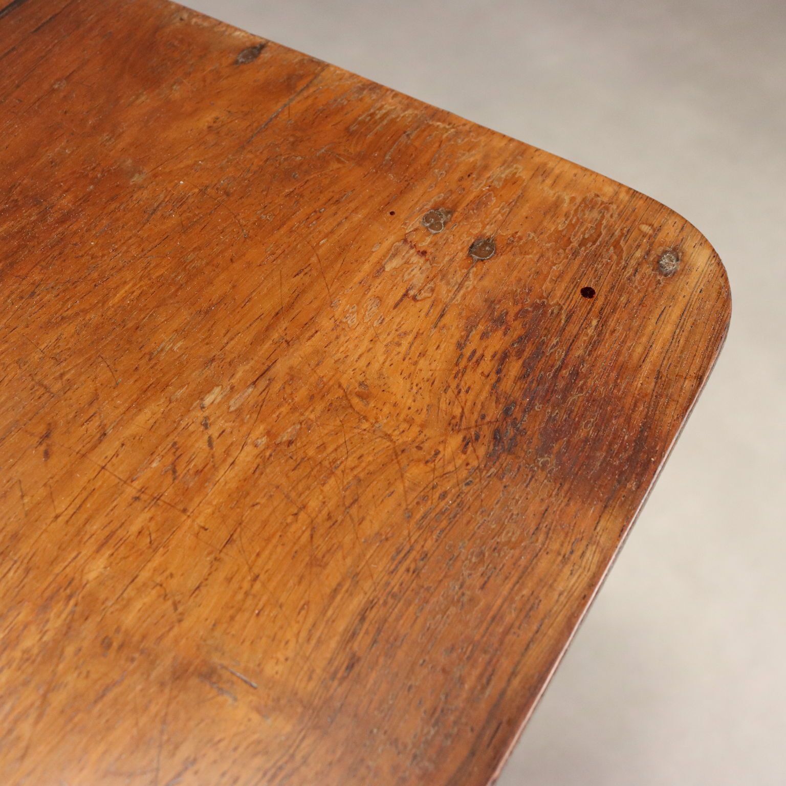 Petite table d'époque en bois avec tiroir, Italie, XIXe siècle photo 390.0