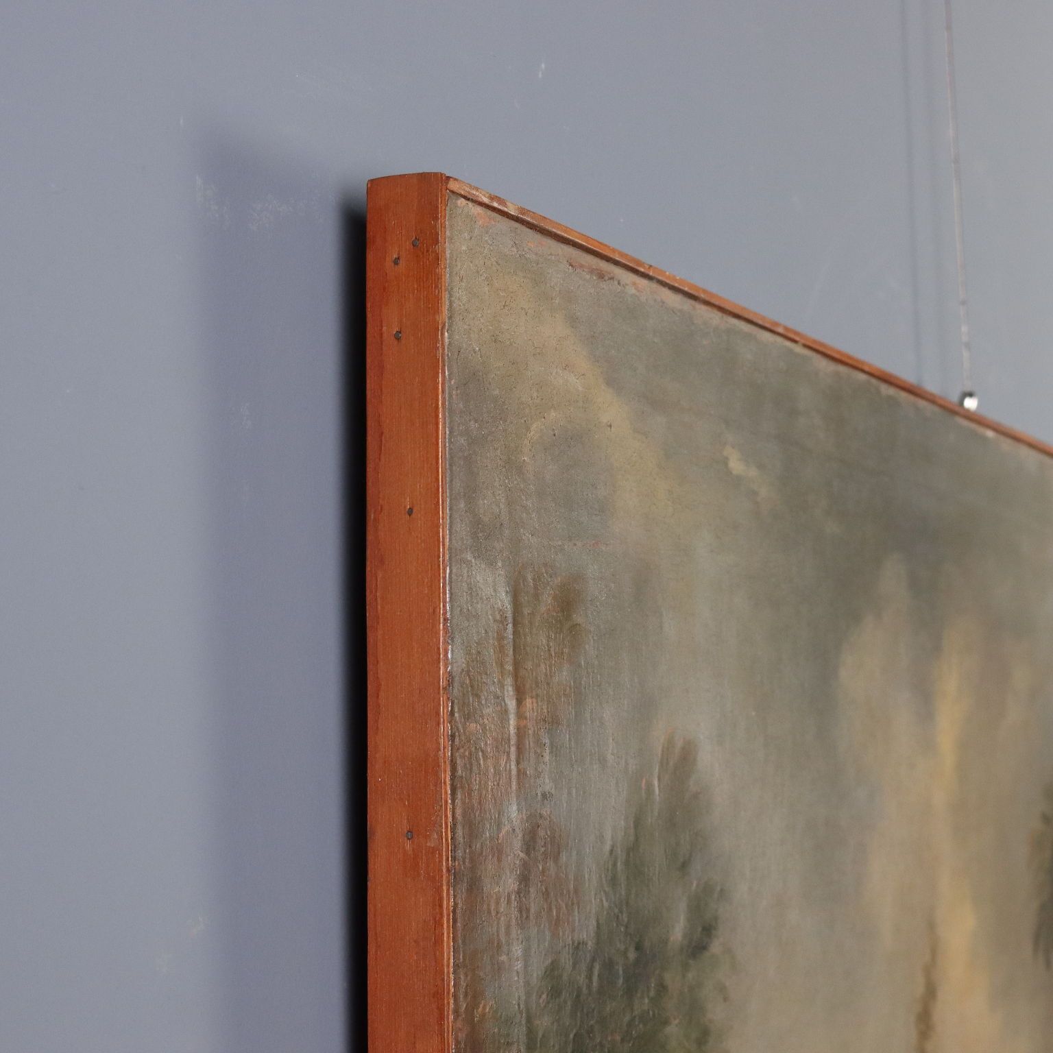 photo for sale Antiek schilderij mythologisch onderwerp olieverf op doek 19e eeuw