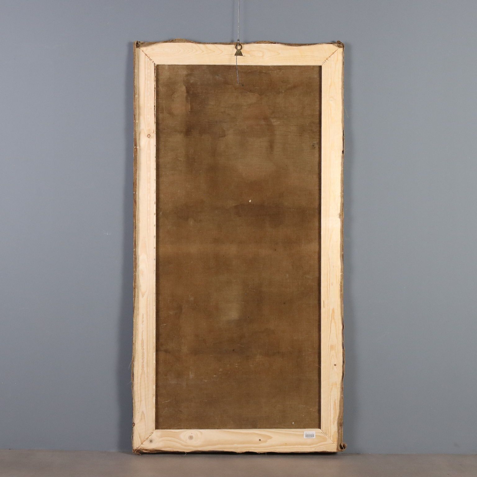 photo furniture Antiek schilderij Madonna met kind, olieverf op doek, 19e eeuw