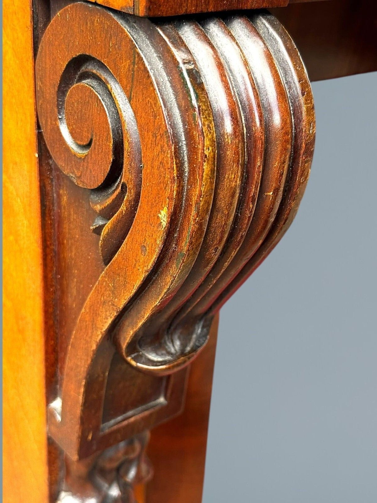 photo buy 19th Century Victorian Figured Mahogany Two Door Chiffonier