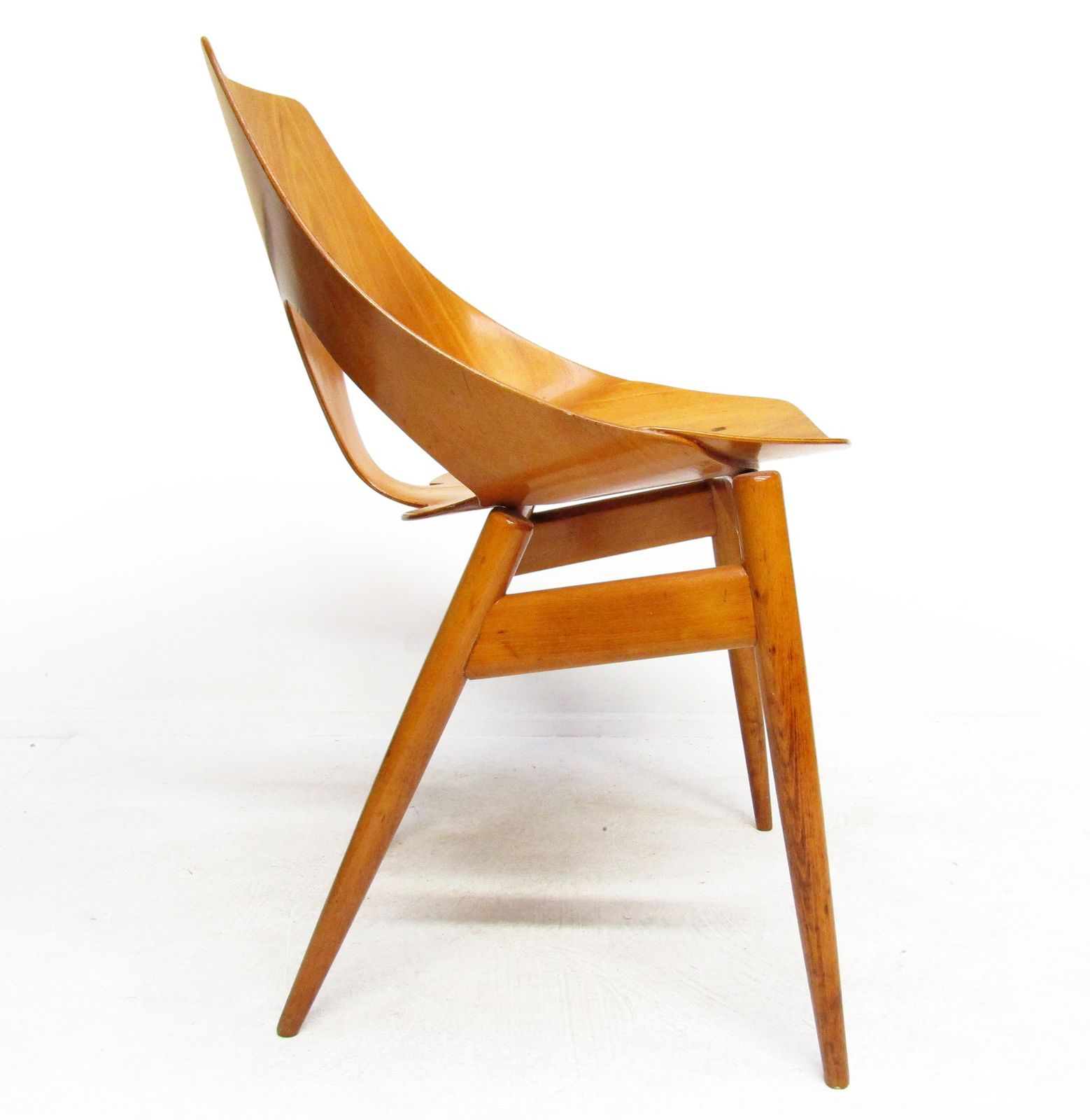 1950s Bent Ply Jason Chair By Carl Jacobs For Kandya photo furniture