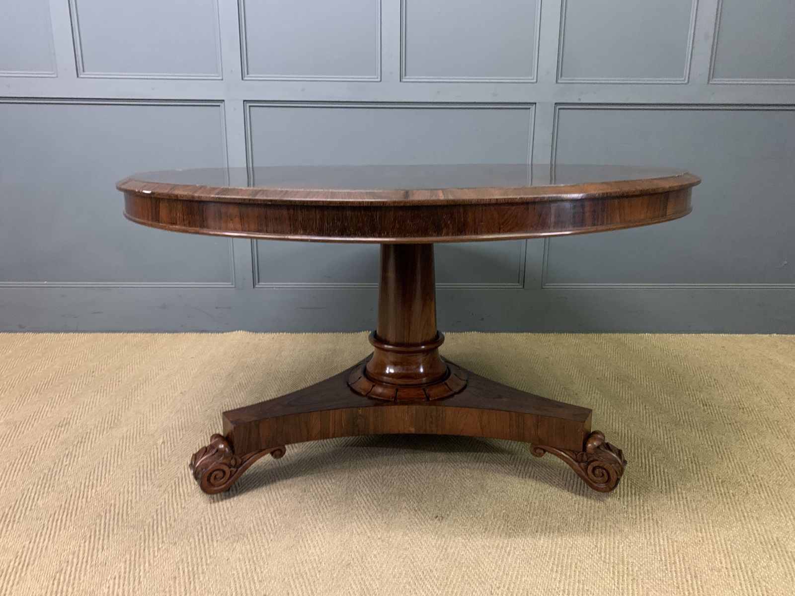 William IV Rosewood Loo Table photo Furniture
