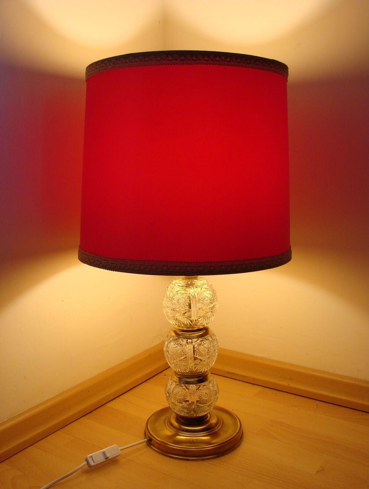 Vintage Kristallen Lamp, Jaren 1970 photo 159.0