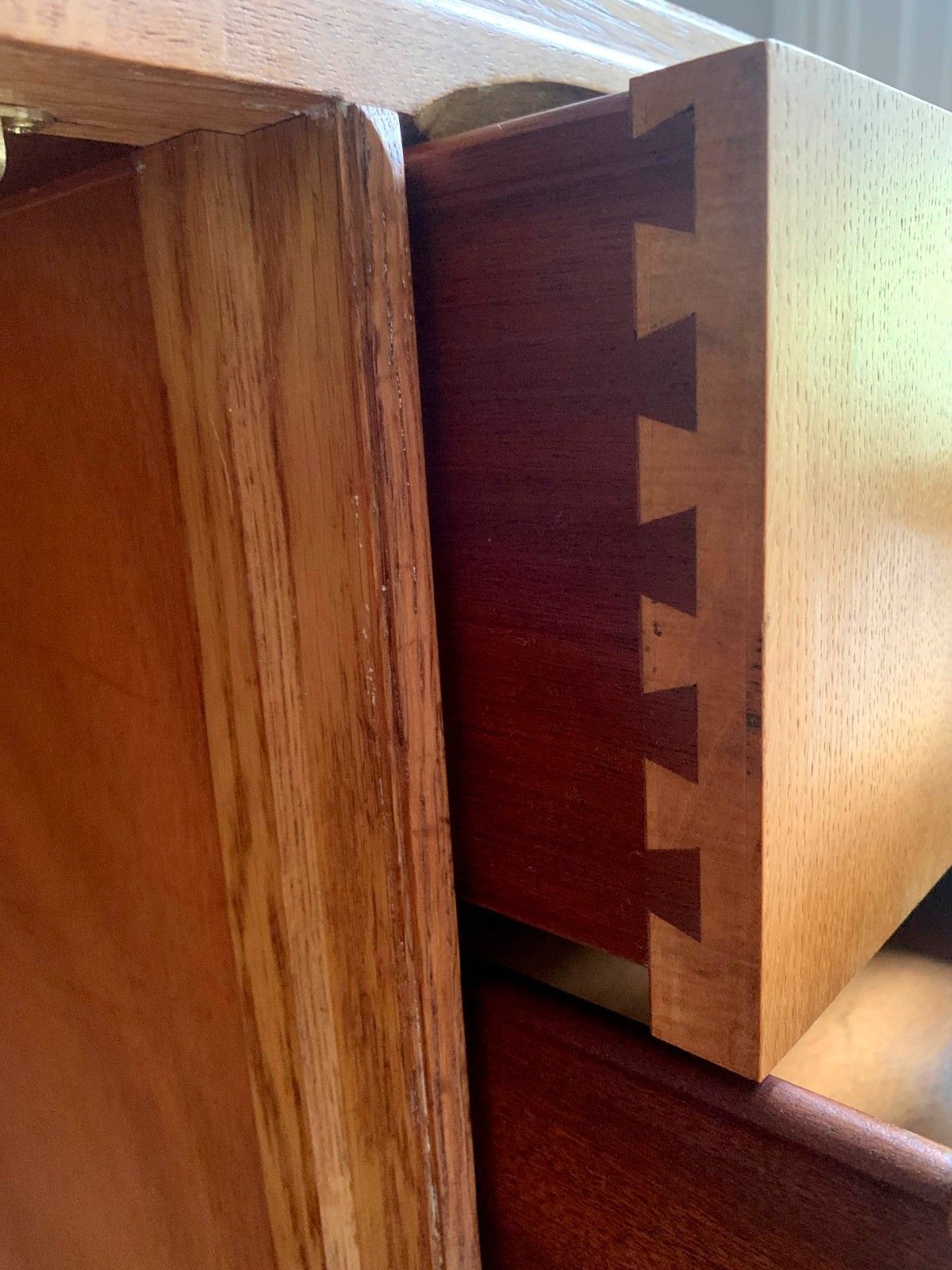 photo vintage Mid Century G Plan / E Gomme Teak Brandon Gentleman's Tall Boy Chest / Wardrobe