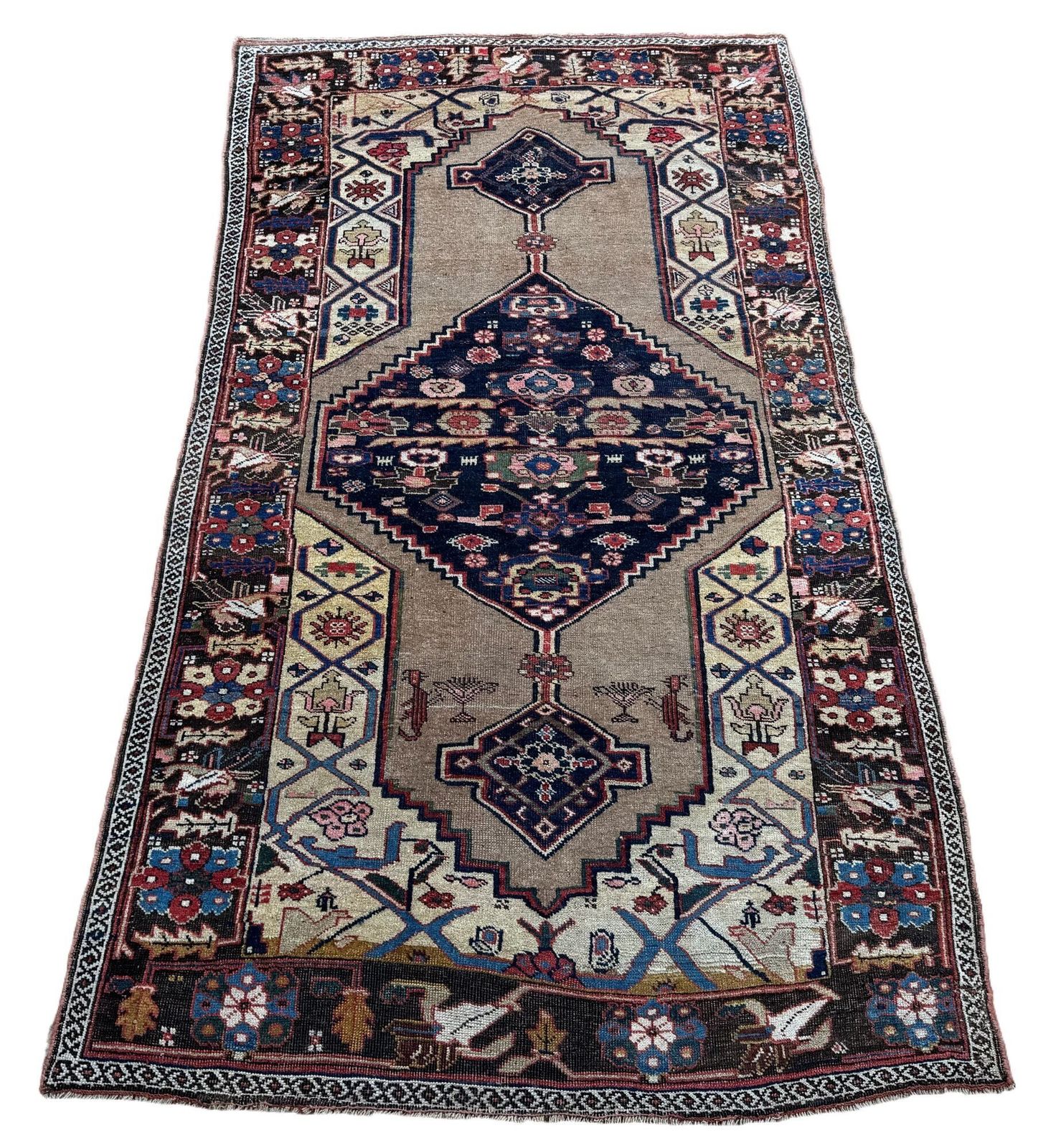 Antique Bidjar Rug 2.22m X 1.24m photo furniture