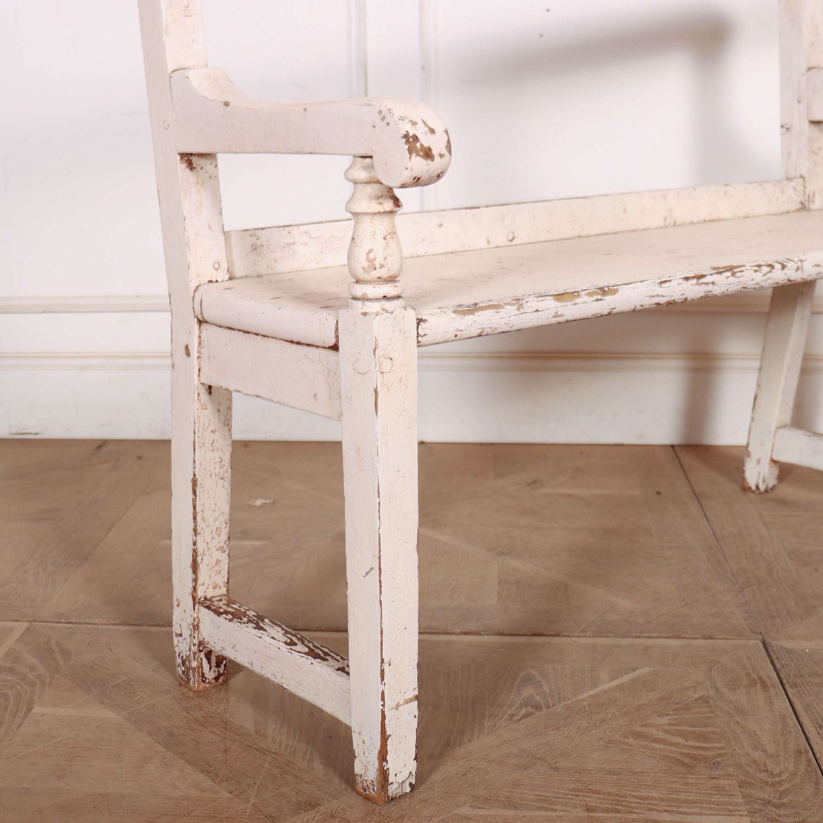 Scottish Original Painted Bench photo for sale