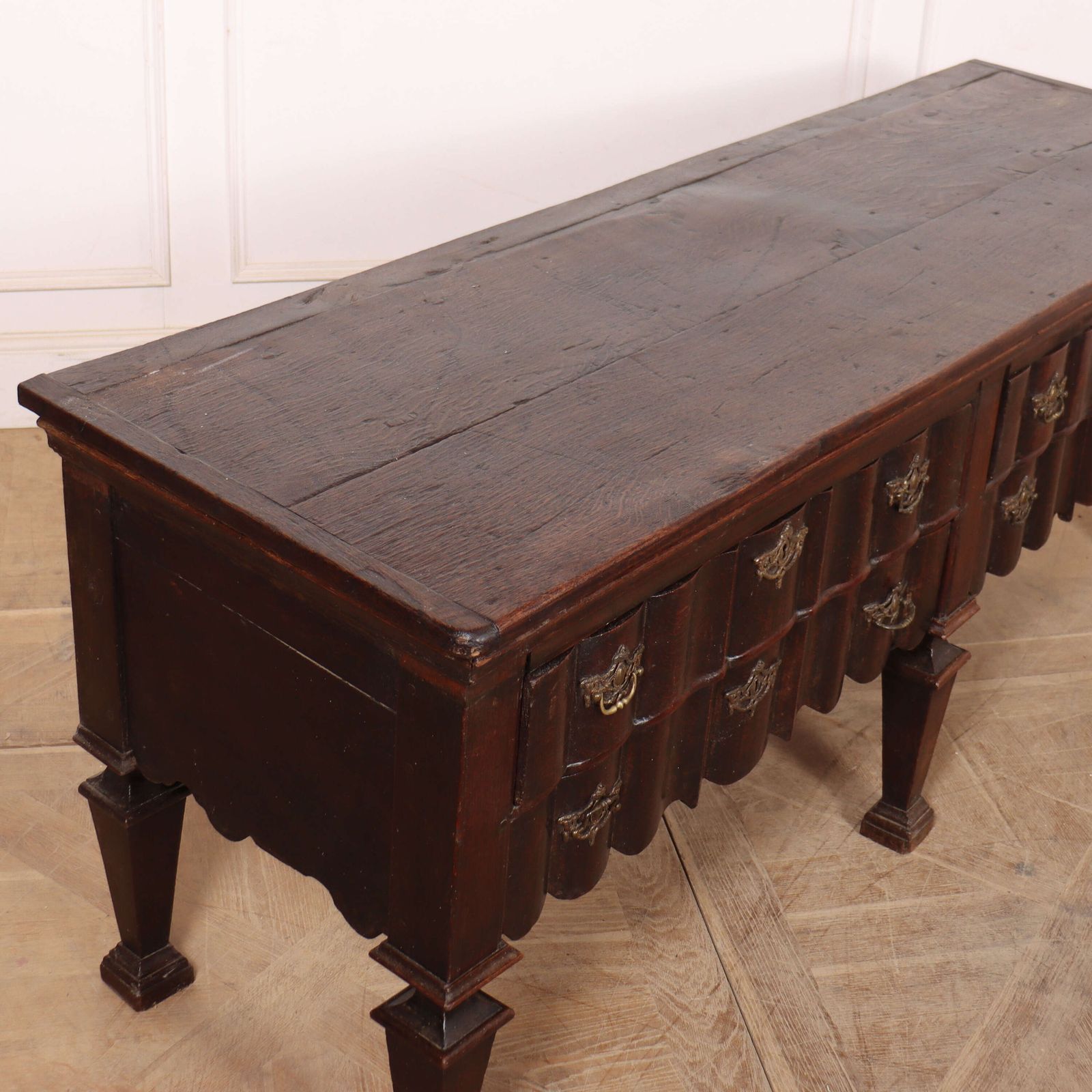 Dutch Oak Dresser Base, 1700s photo vinterior