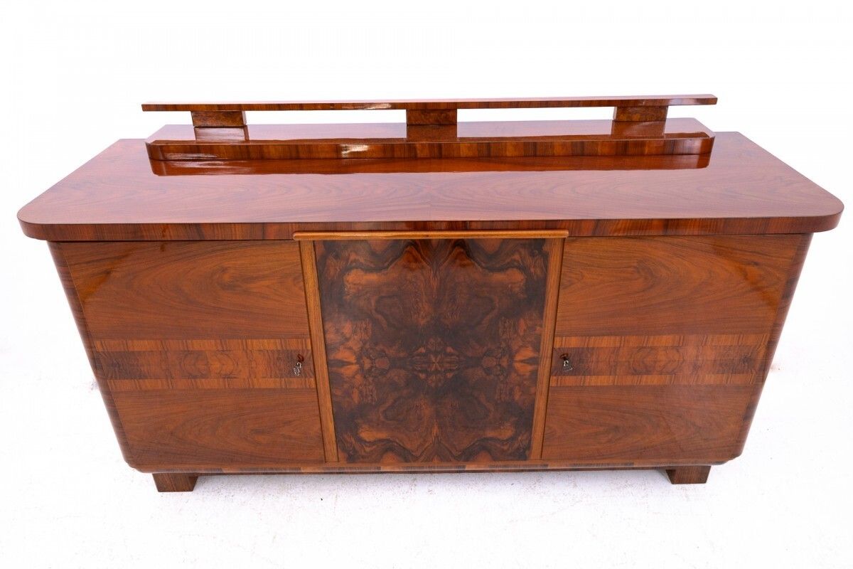 An Unusual Art Deco Buffet, Poland, Circa 1920. After Renovation photo 3103.0