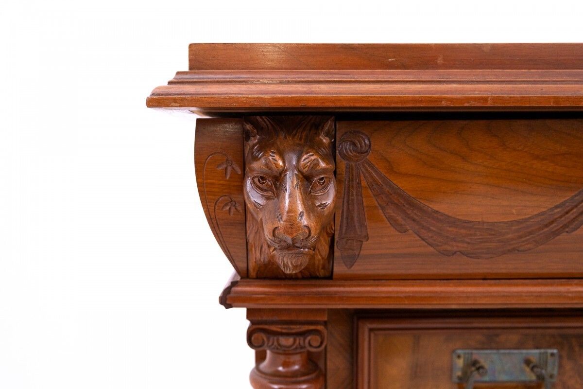 photo for sale Antique Walnut Chest Of Drawers, Northern Europe, Circa 1900.