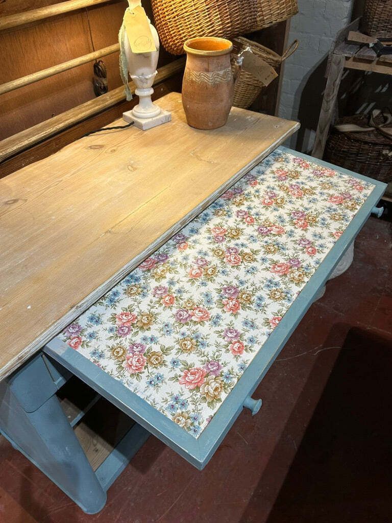 Vintage Painted Pine Sideboard / Kitchen Island photo 260.0