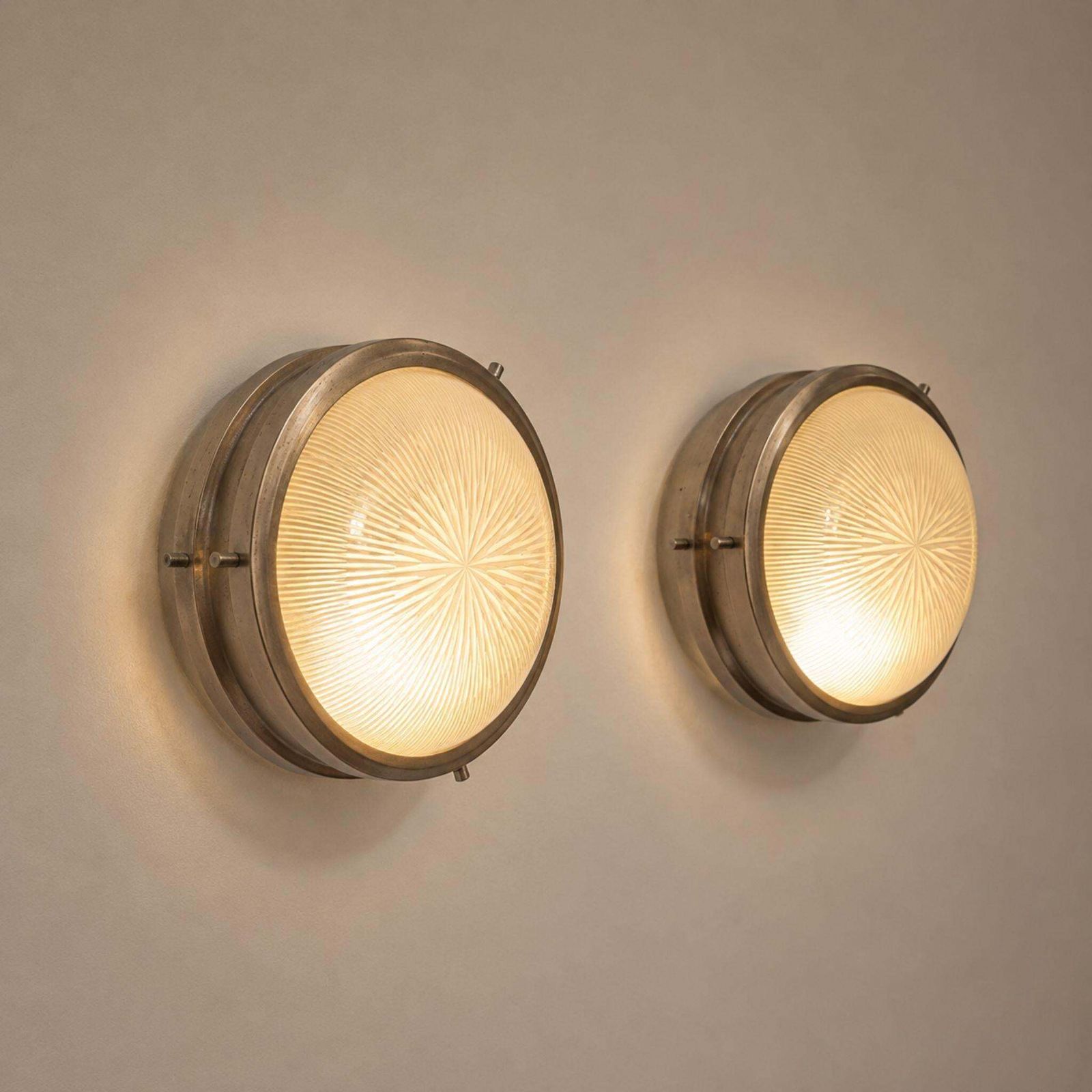 Mid Century Modern Sconces Sigma Wall Lights By Sergio Mazza For Artemide, 60s photo furniture