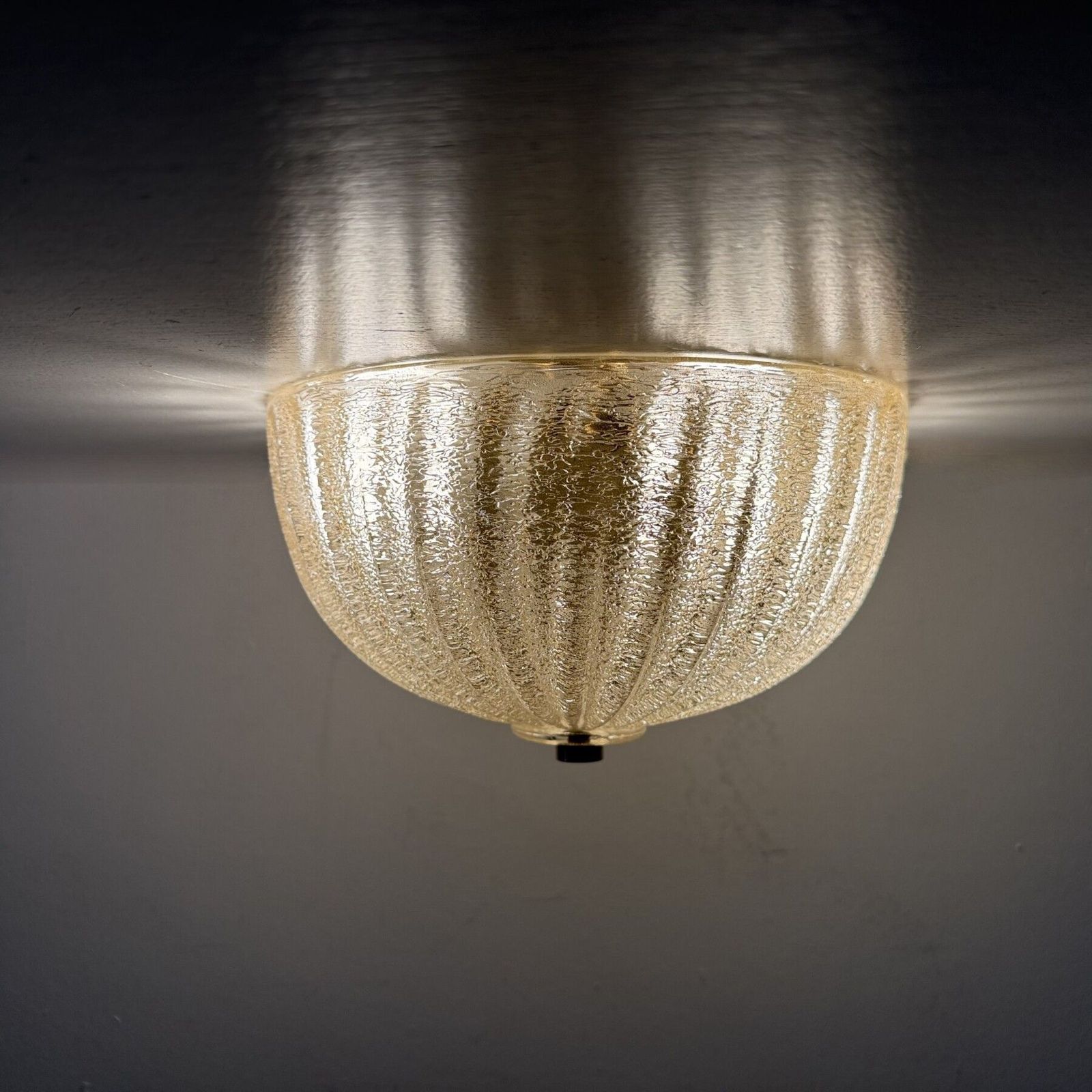 Barovier & Toso Ceiling Lamp ‘Mezabala’ 1970s photo Lighting