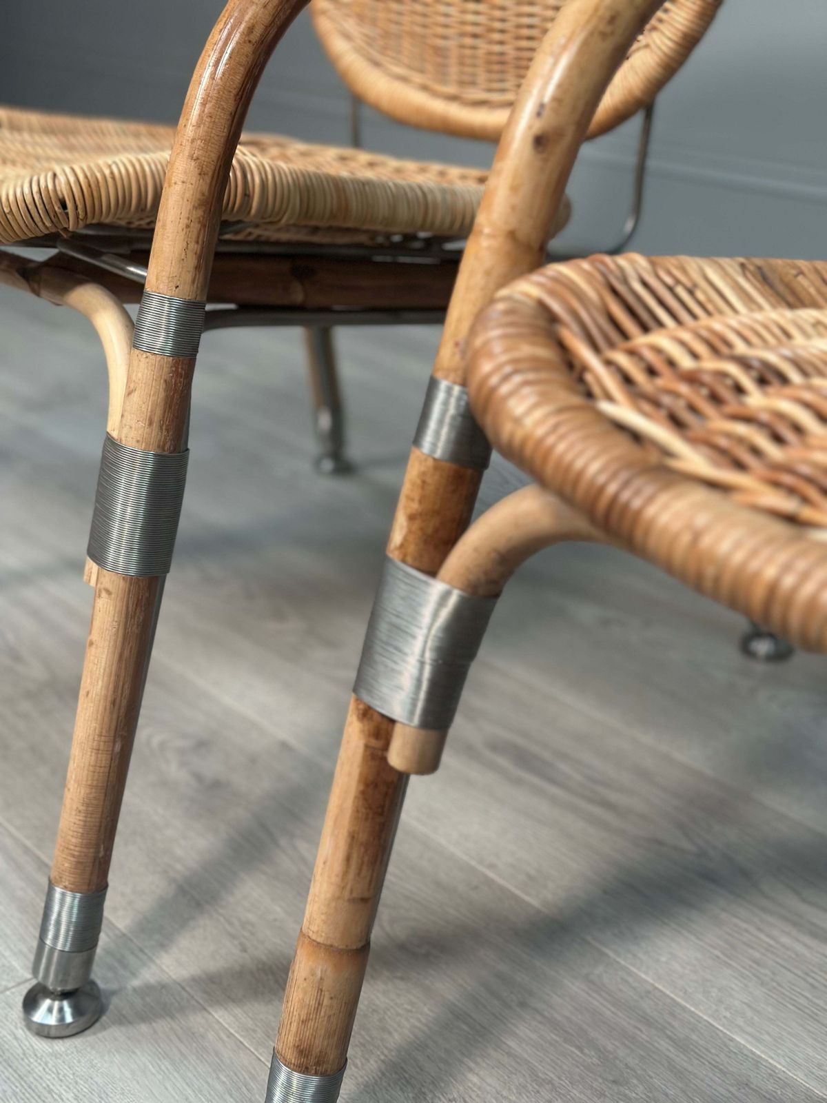 Vintage Ikea Wicker Chairs Designed By Mats Theselius For 'Ps Edition’ photo vinterior