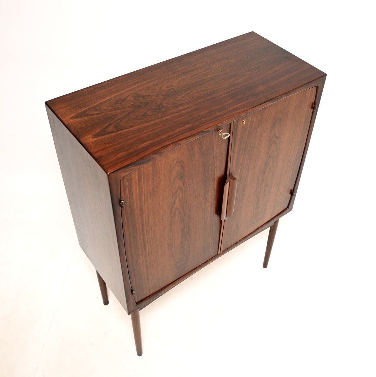 Vintage Scandinavian Rosewood ‘Bacchus’ Drinks Cabinet By Torbjorn Afdal photo vinterior