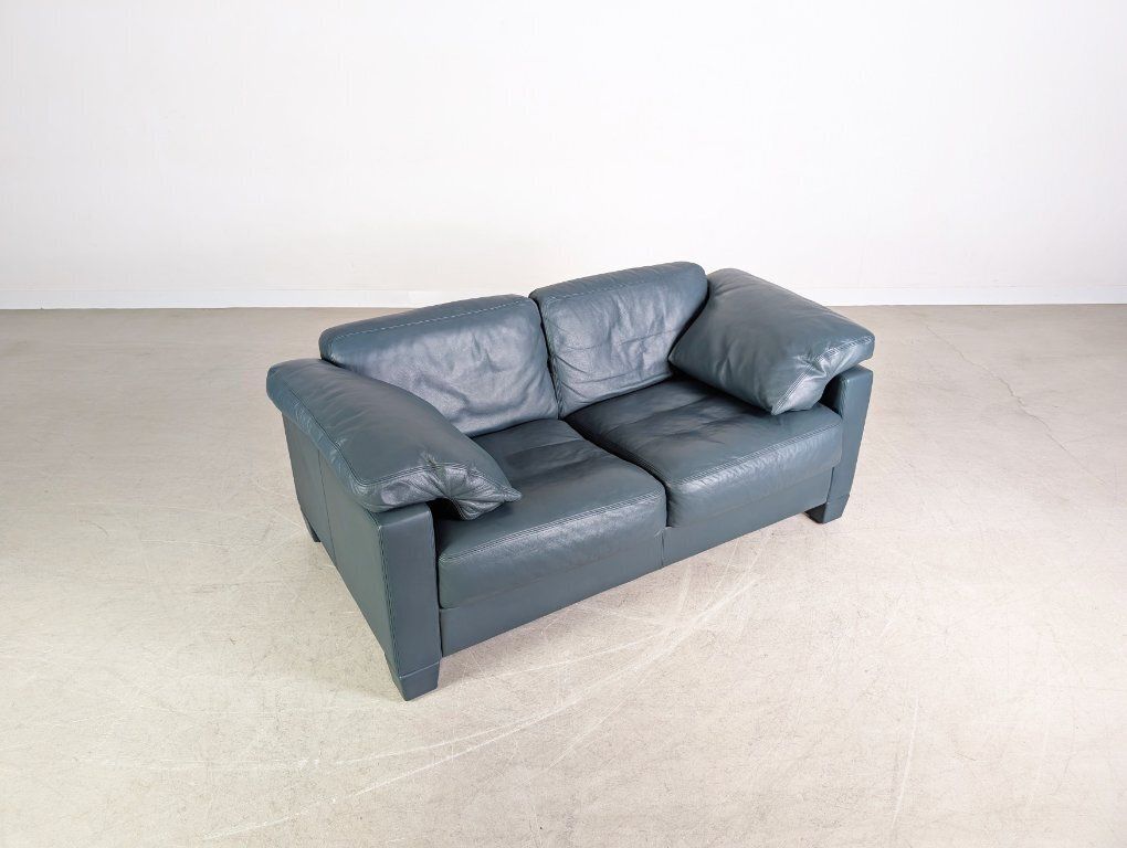 2x Original De Sede Sofa Ds 17 Zweisitzer Couch Leder Design photo buy