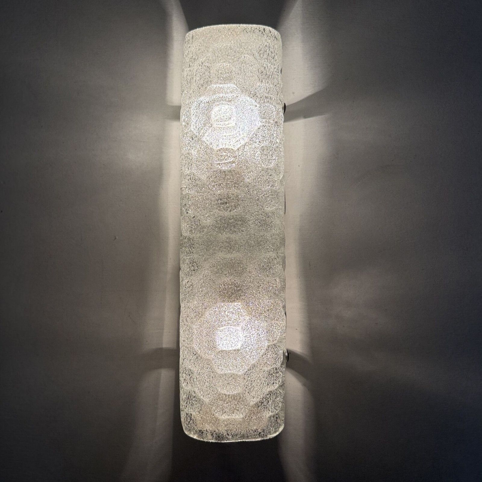 Mid-Century Hustadt Leuchten Design Murano Glazen Wandlampen, Duitsland, jaren 1970 photo furniture