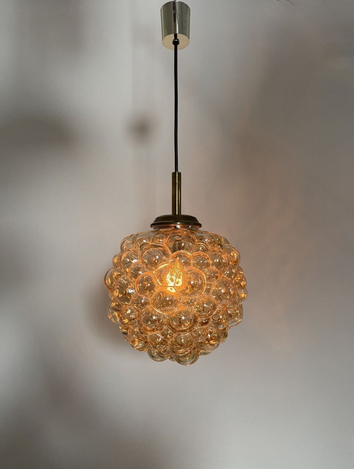 Xl Helena Tynell Glass Bubble Hanging Lamp Pendant , 1970s photo furniture