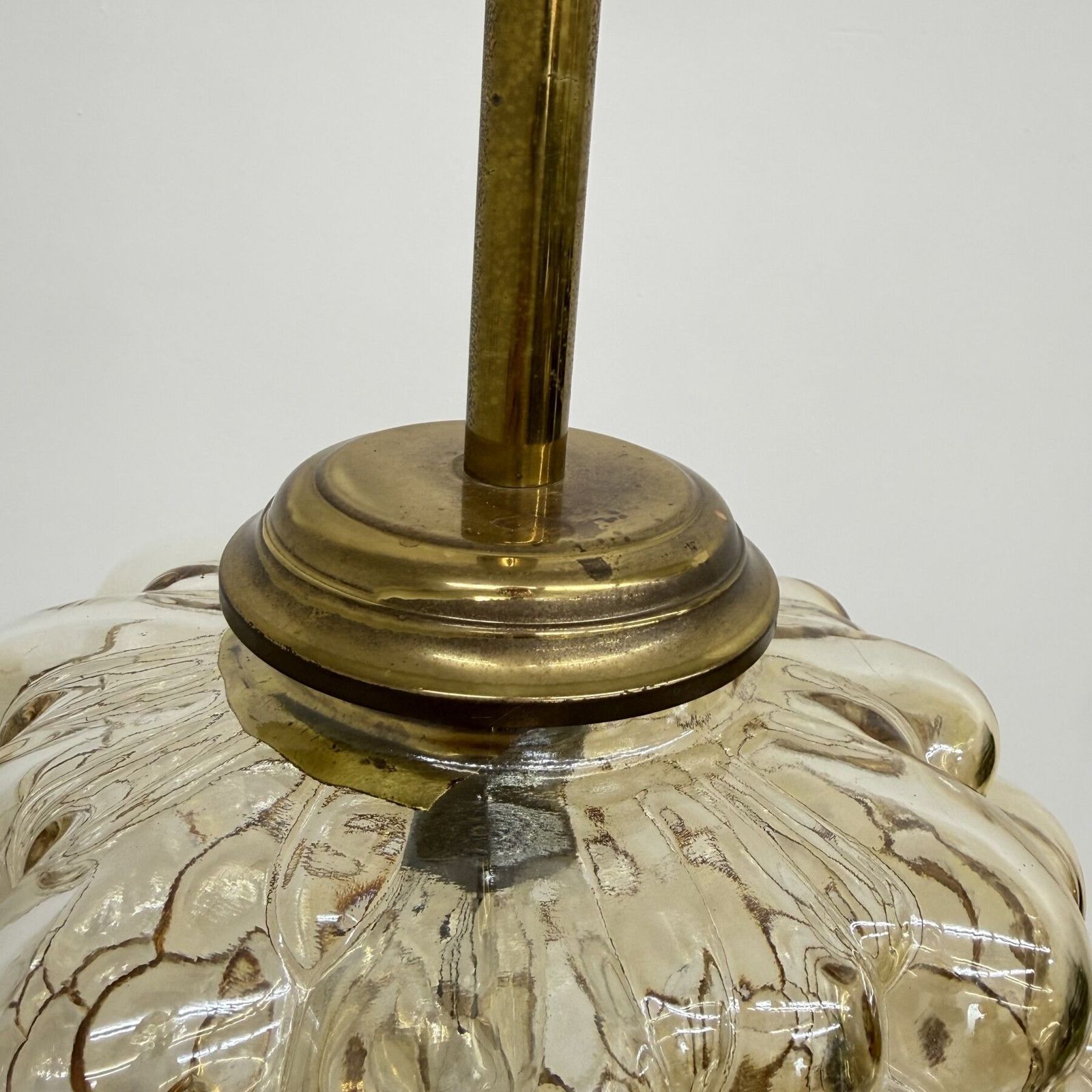 XL Helena Tynell glazen bobbellamp, hanglamp, jaren 1970 photo Verlichting