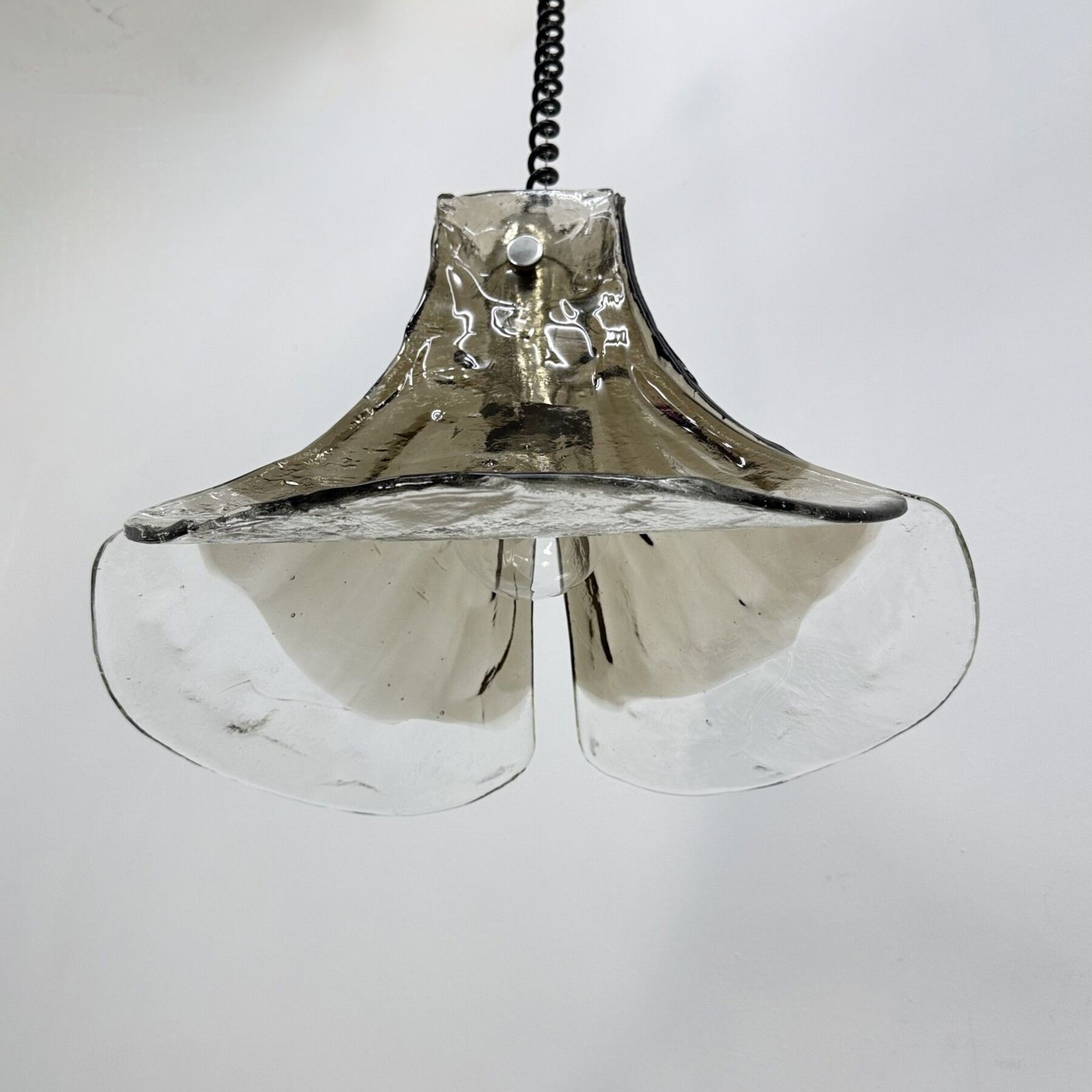 Murano Glass Flower hanglamp van Carlo Nason voor Mazzega, jaren 1970 photo 1338.0