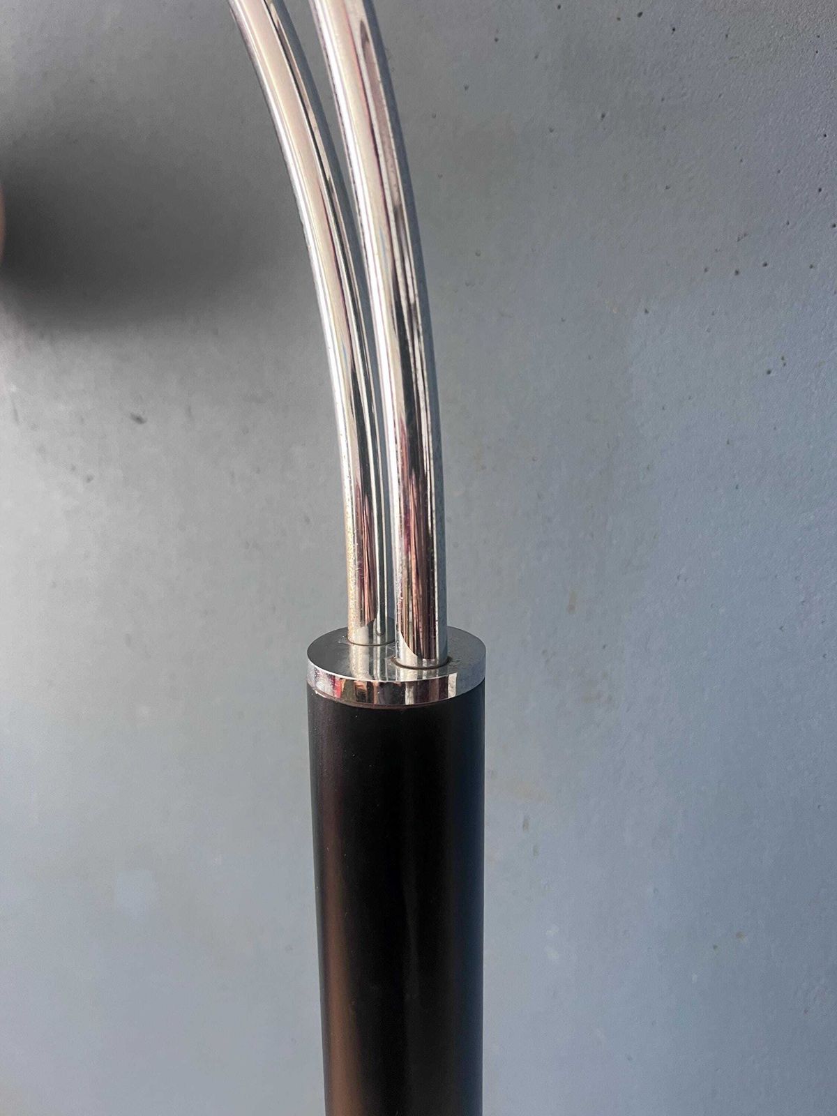 Verlichting Mid-Century Dijkstra dubbele boog paddenstoellamp photo