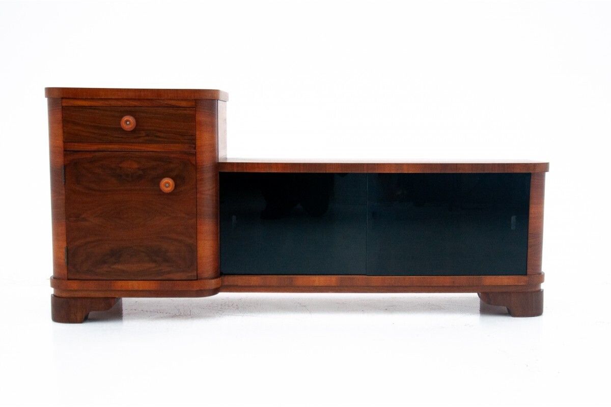 Small Art Deco Chest Of Drawers, Poland, 1950s. After Renovation. photo for sale