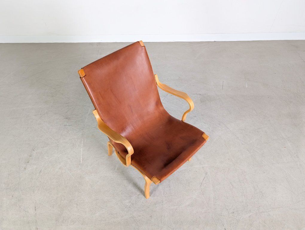 Dux Of Sweden Eva-fauteuil Bruno Mathsson Beech photo vintage