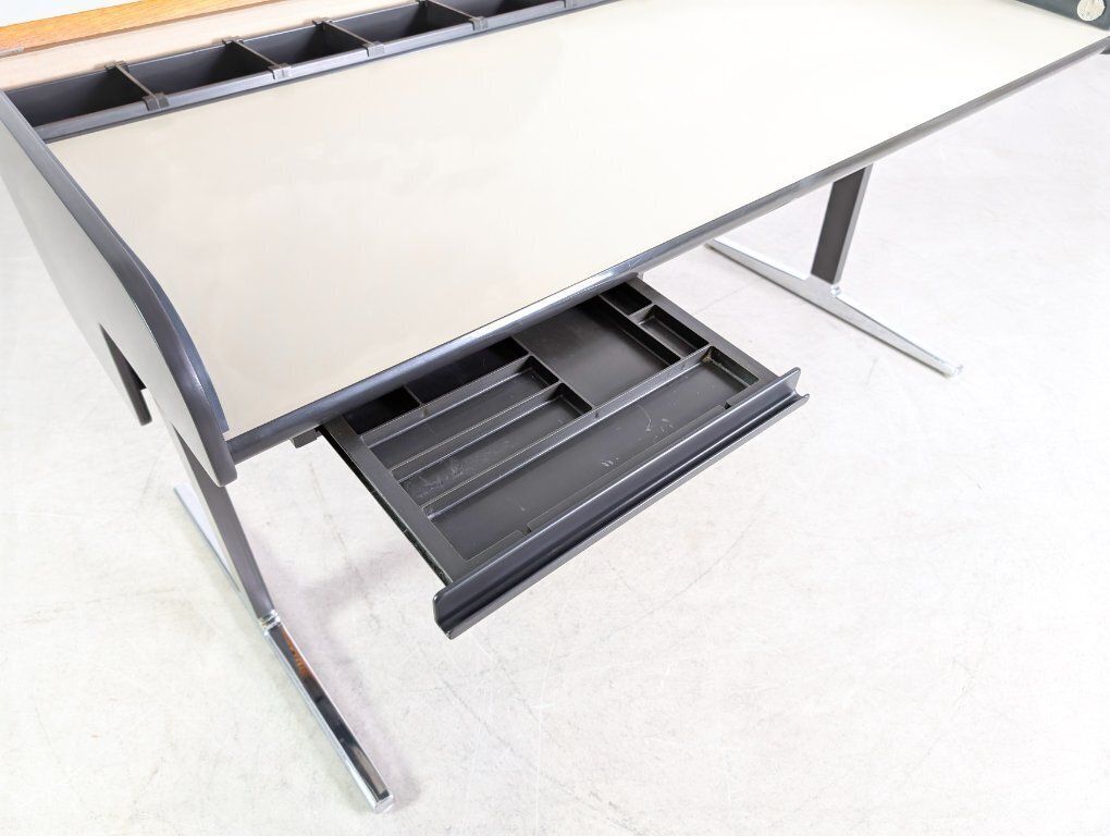Furniture Herman Miller Rolltop Desk, Action Office, George Nelson photo