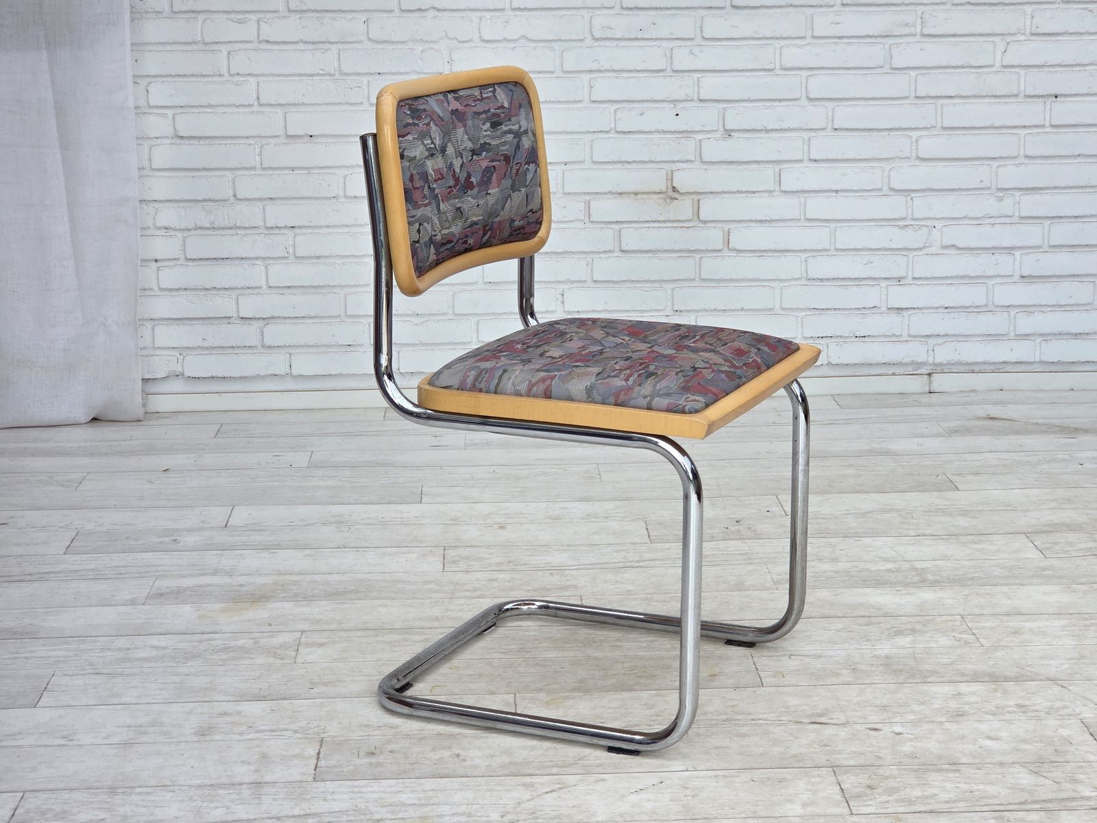 1970s, Set Of 4 Pcs Italian Dining Chairs In Bauhaus Style. photo Furniture
