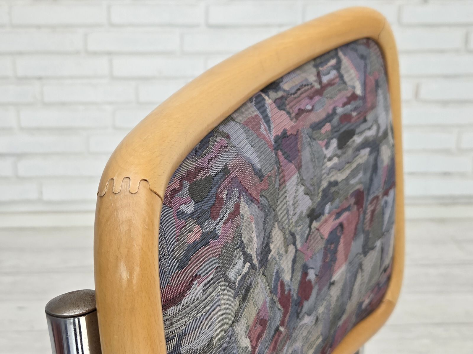 1970s, Set Of 4 Pcs Italian Dining Chairs In Bauhaus Style. photo vinterior