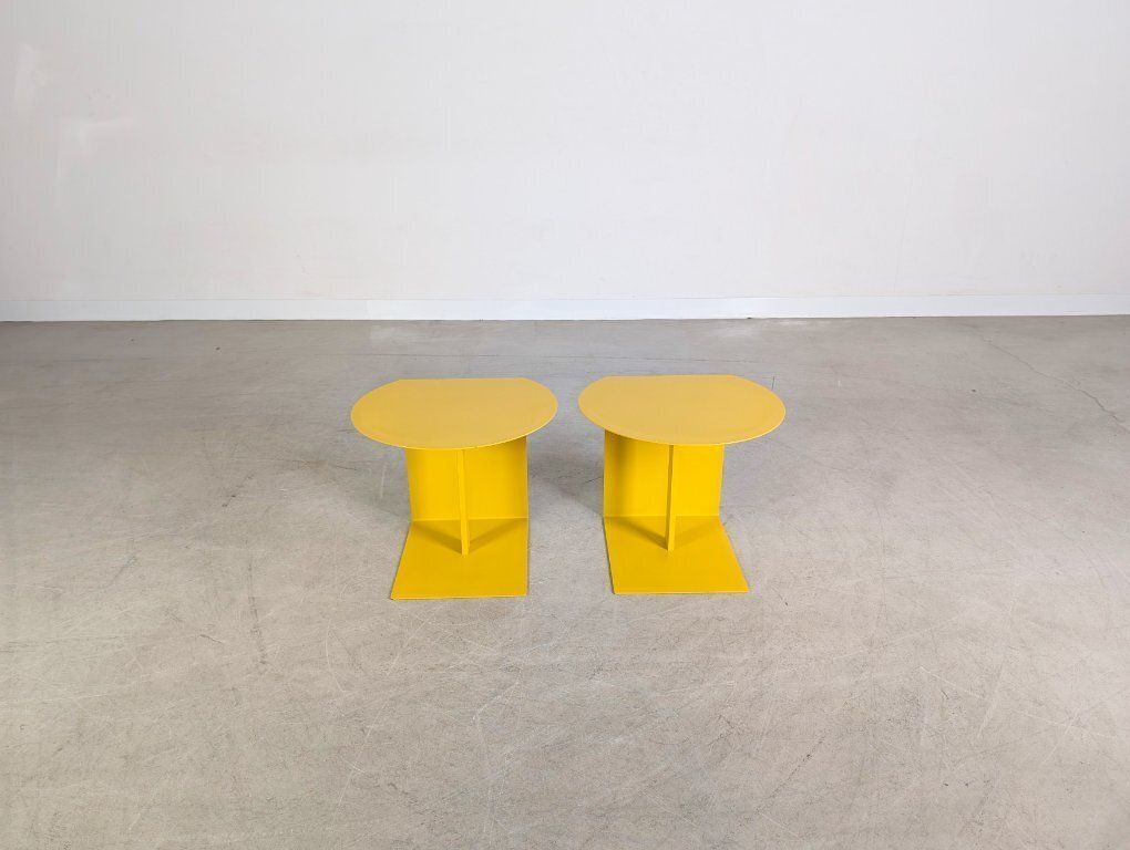 Set Of 2 Ligne Roset Oda Coffee Tables/Side Tables By Christian Werner photo furniture