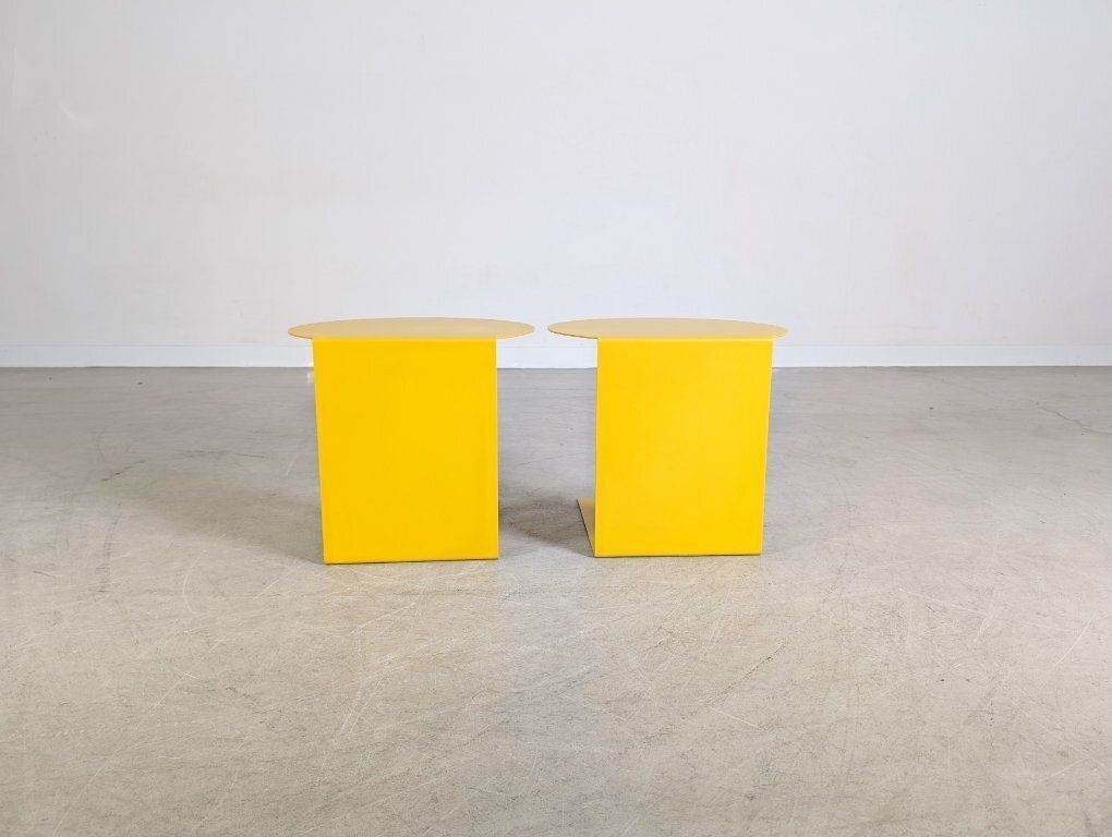 Lot de 2 tables basses/tables d'appoint Ligne Roset Oda, par Christian Werner photo vinterior