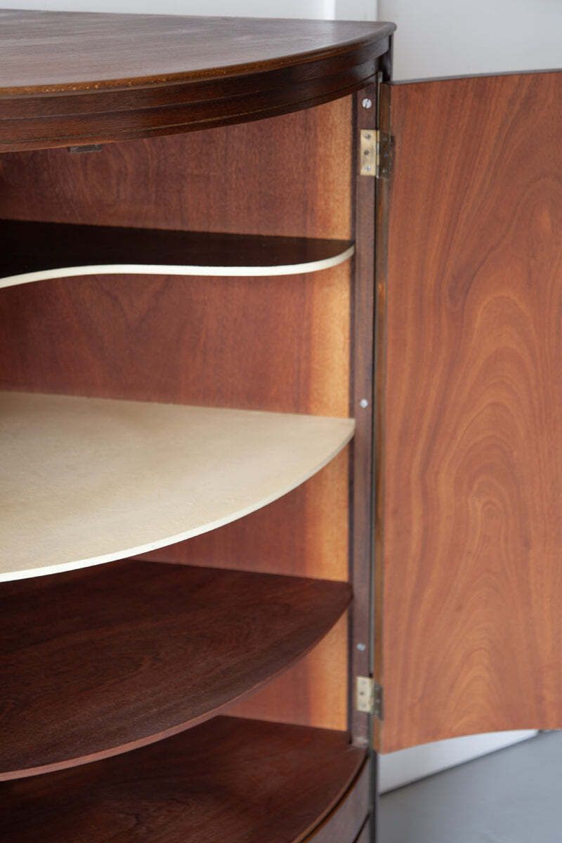 photo furniture Danish Corner Cabinet By Agner Christoffersen