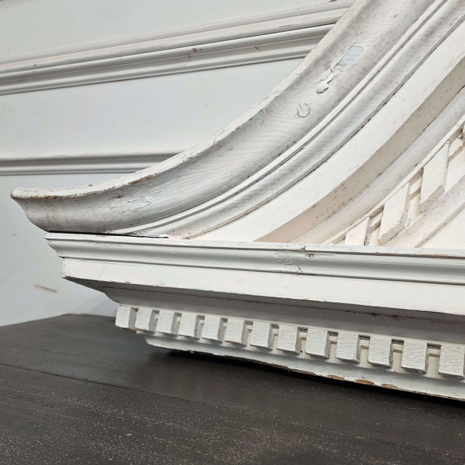 Large 19th C Overdoor Pediment photo buy