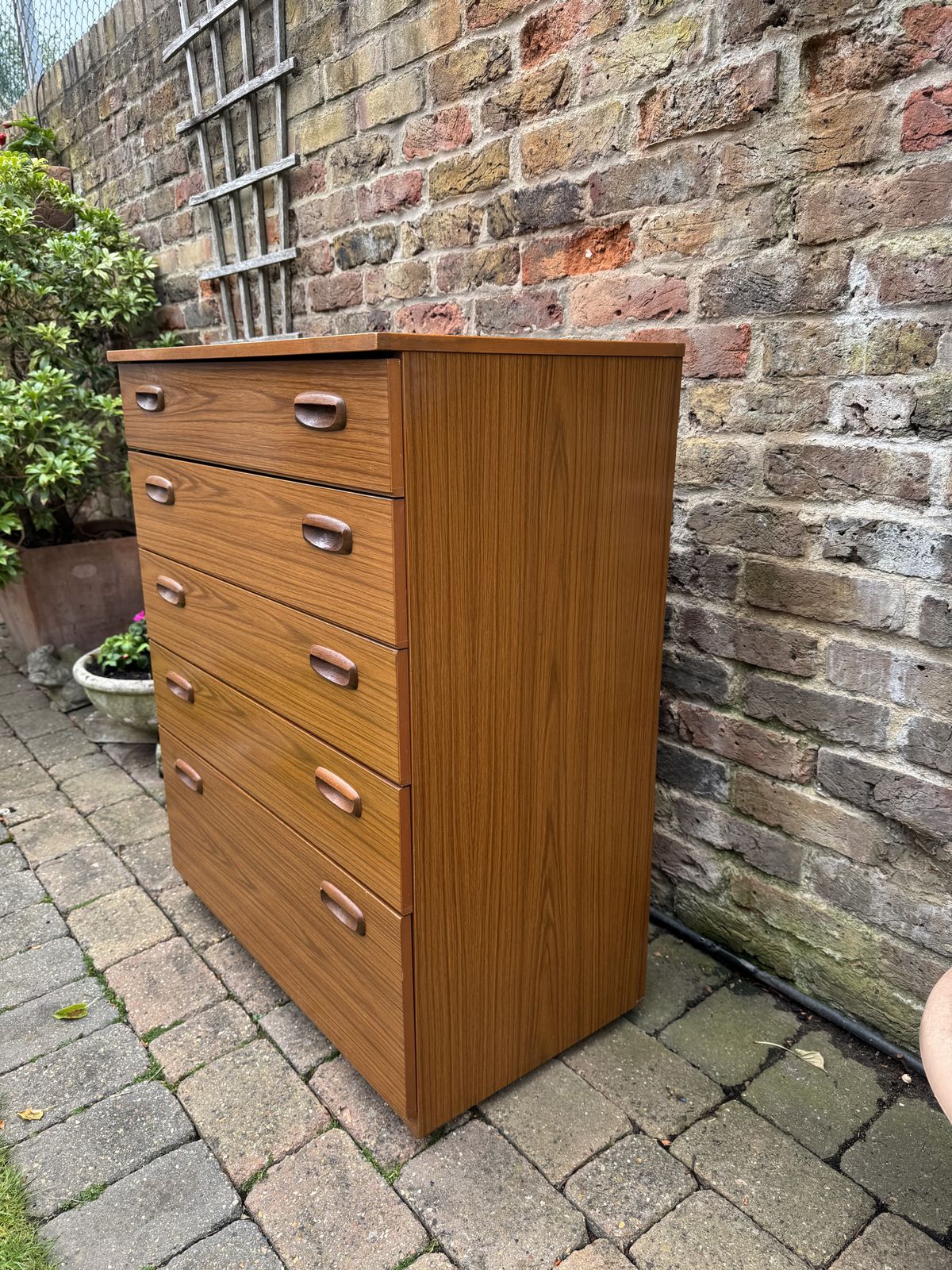 Vintage Mid Century Schreiber Chest Of Drawers photo furniture