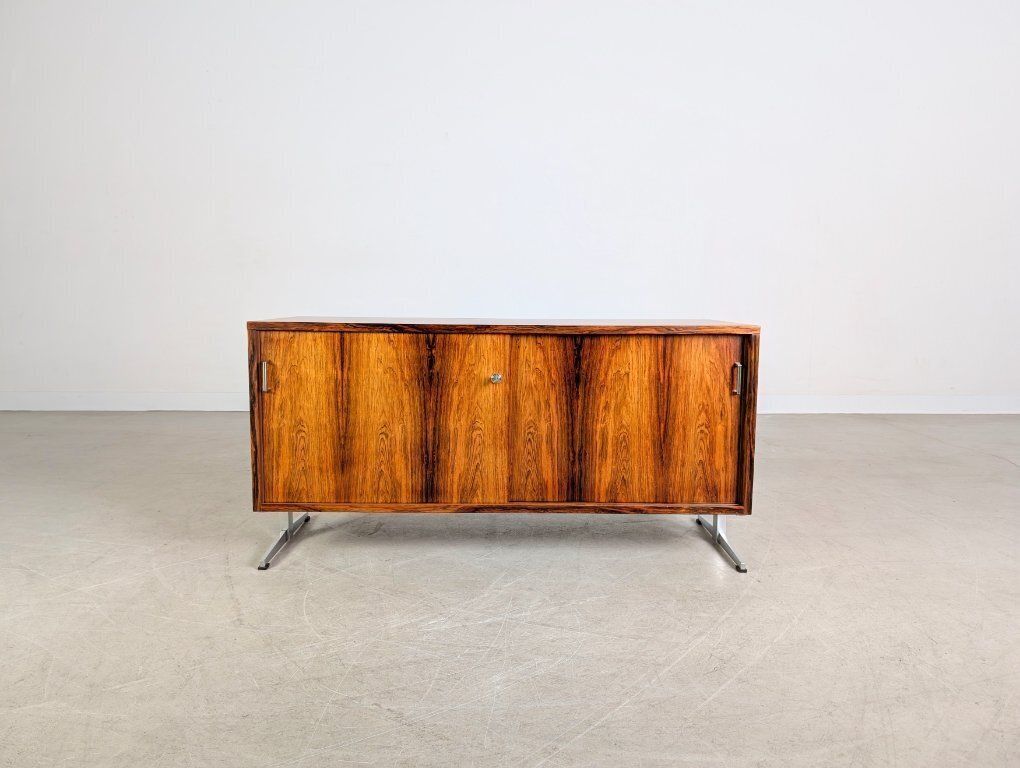 Original Midcentury Sideboard Rosewood 1950 1960 Chest Of Drawers photo Furniture