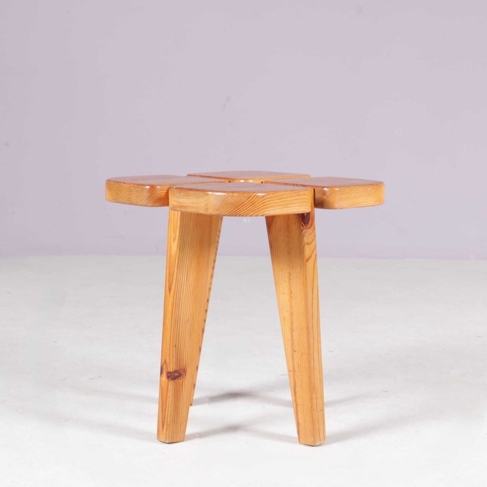 1960s Pine Stool By Raani Peippo For Stockmann Orno Finland photo 380.0