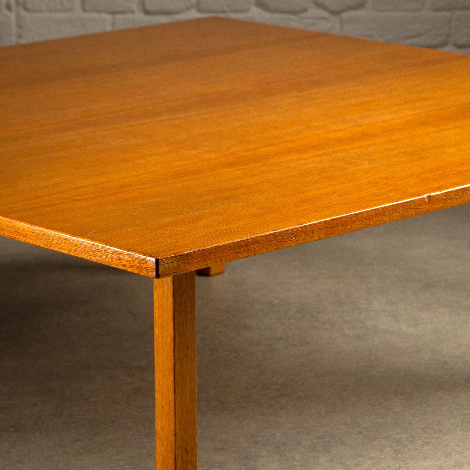 Large Oak Coffee Table By Hans Wegner, Denmark, 1960s photo Furniture