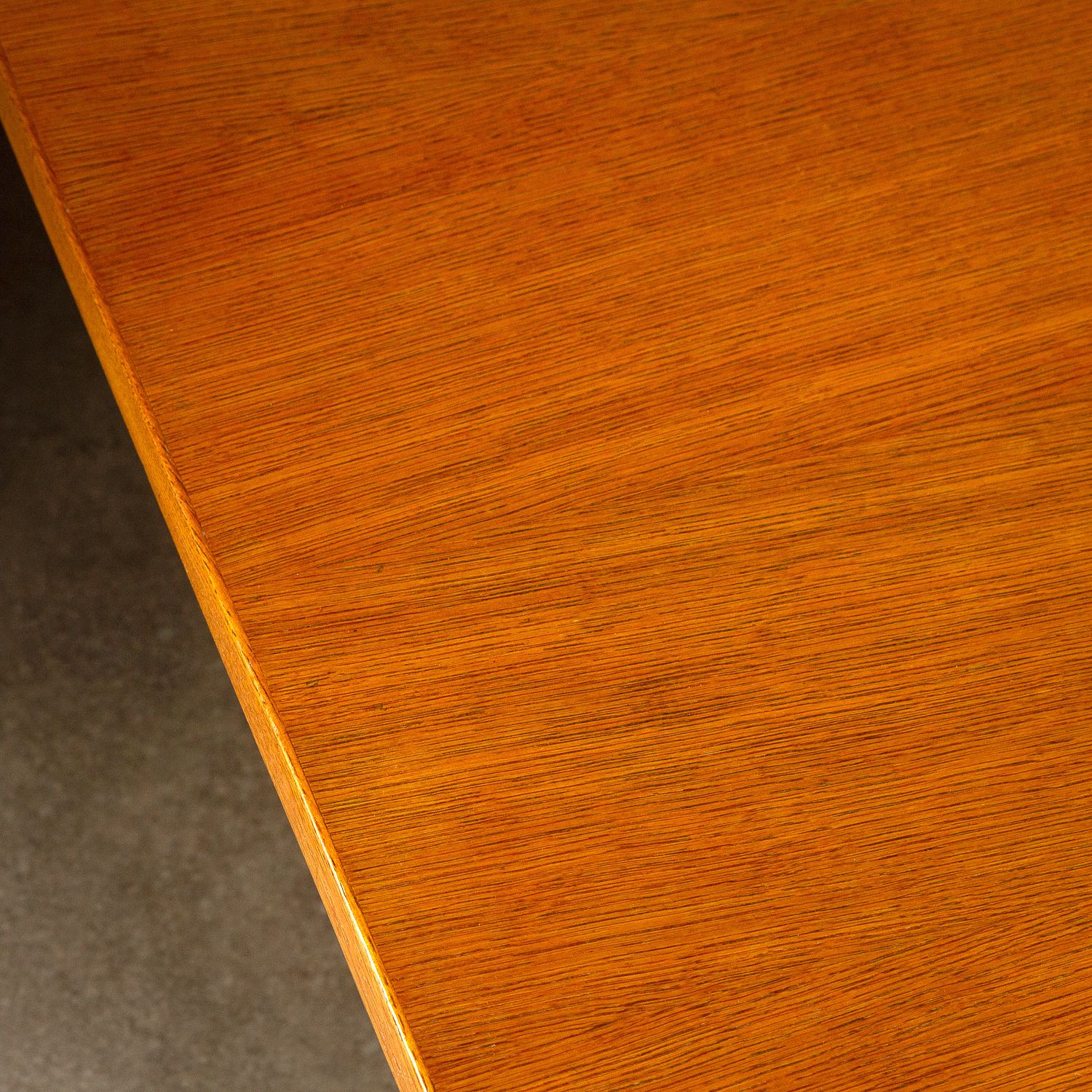 Large Oak Coffee Table By Hans Wegner, Denmark, 1960s photo vintage