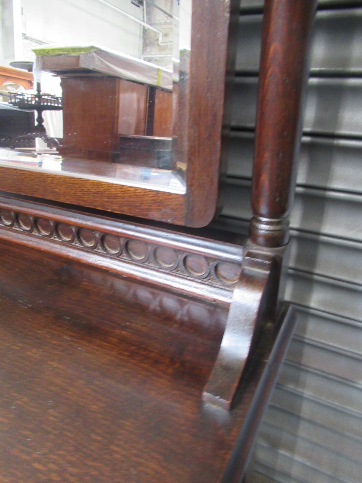Vintage Oak  1930s Dressing Table photo 145.0