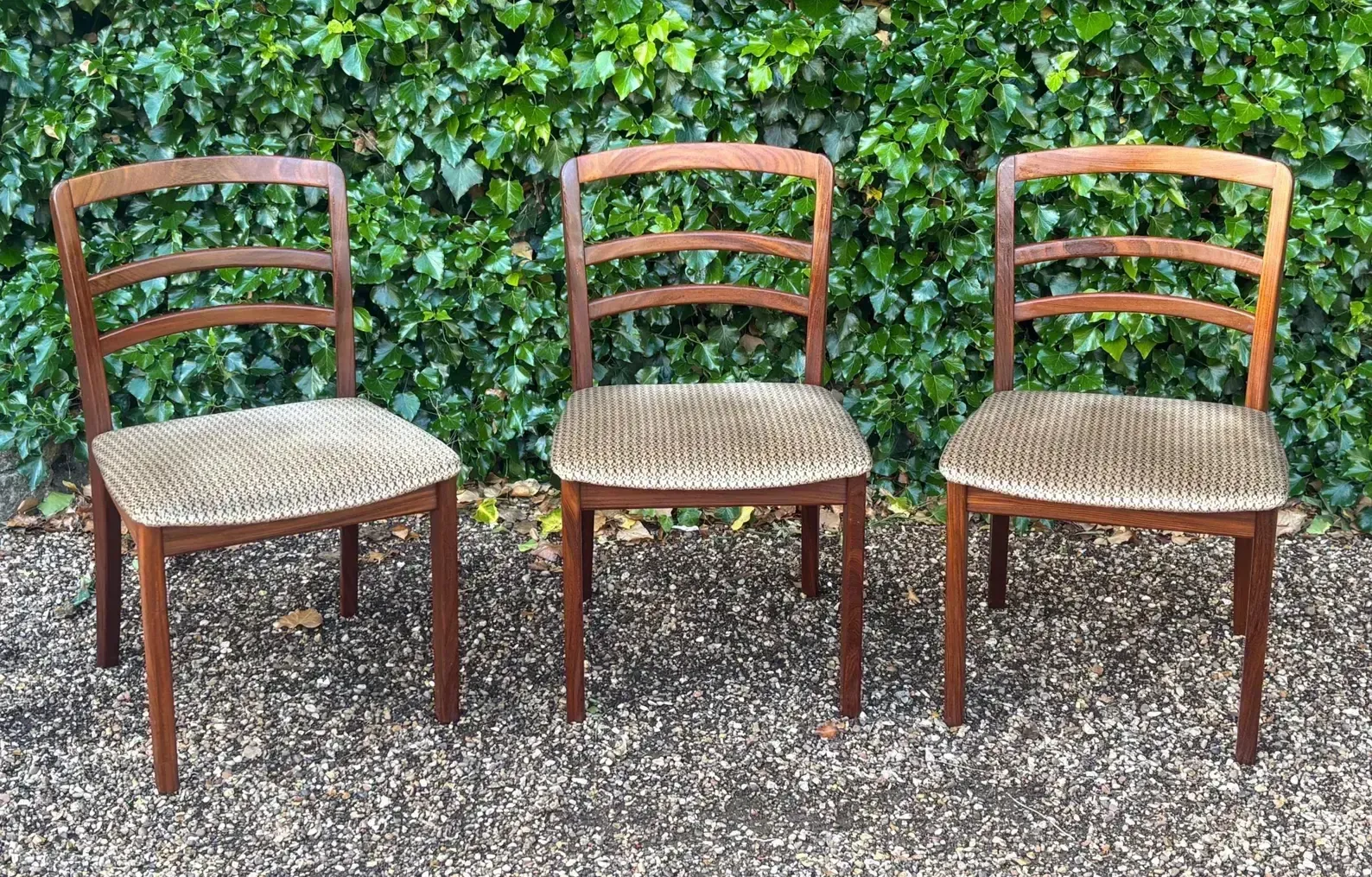 Set Of Four Mid Century G Plan Teak Dining Chairs photo vintage