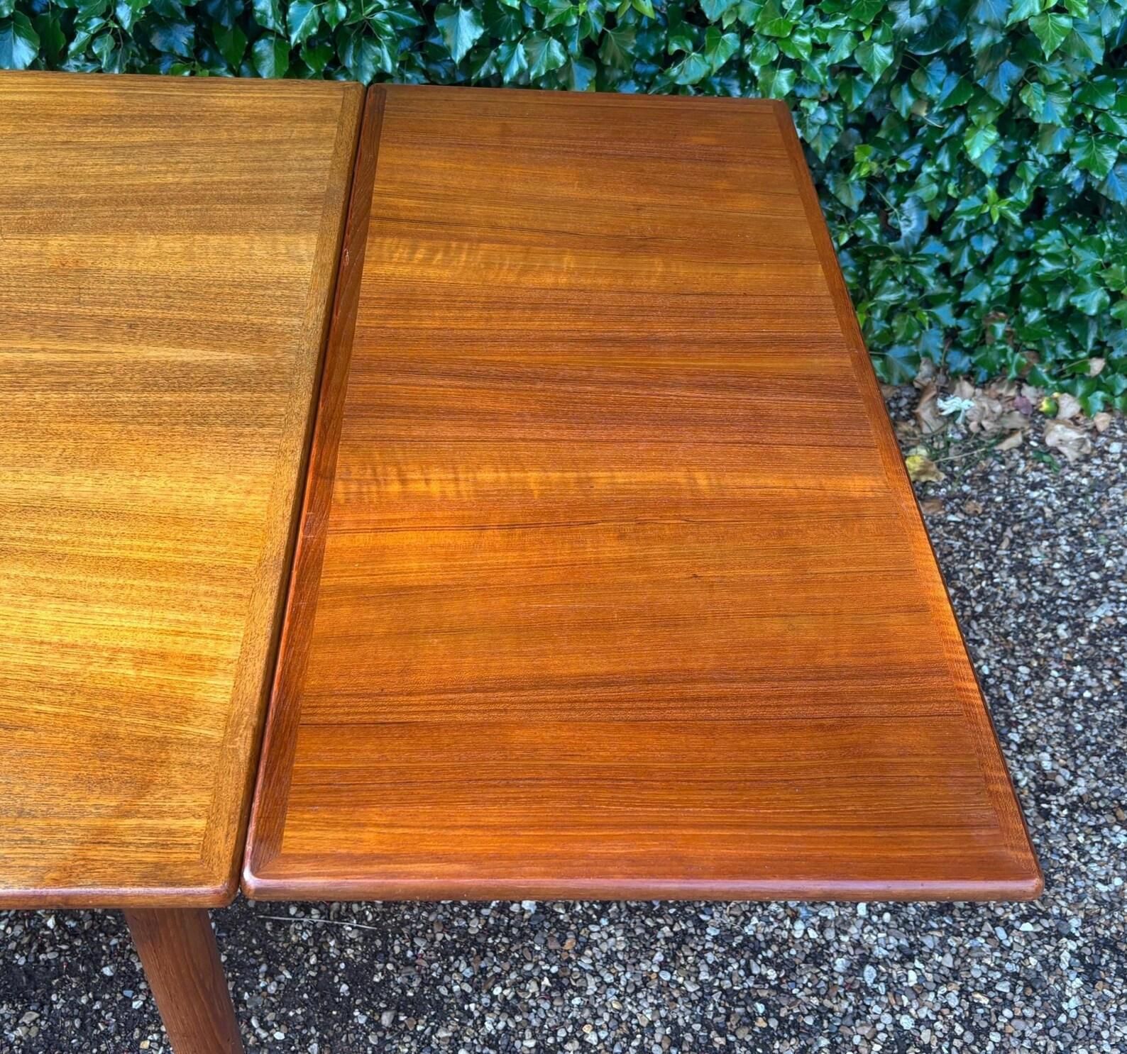 photo buy Danish Mid Century Extending Dining Table