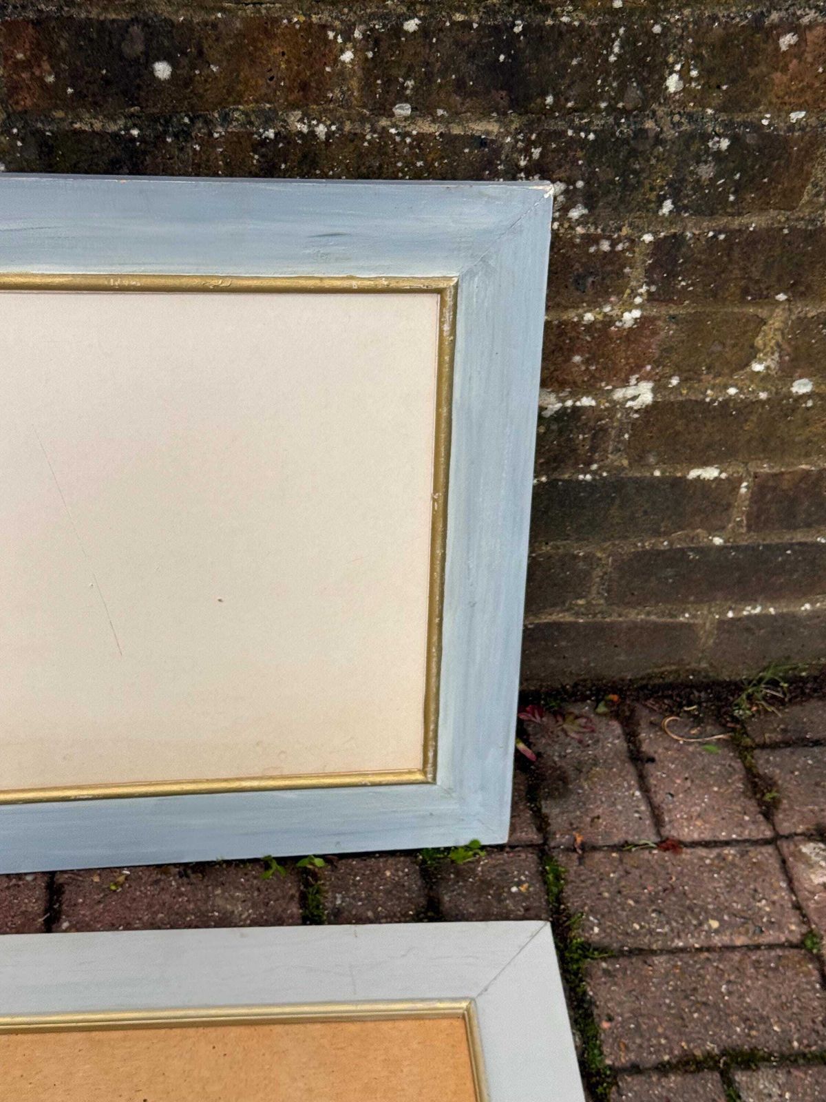 photo buy Set Of Four Large Shabby Chic Distressed Wooden Picture Frames